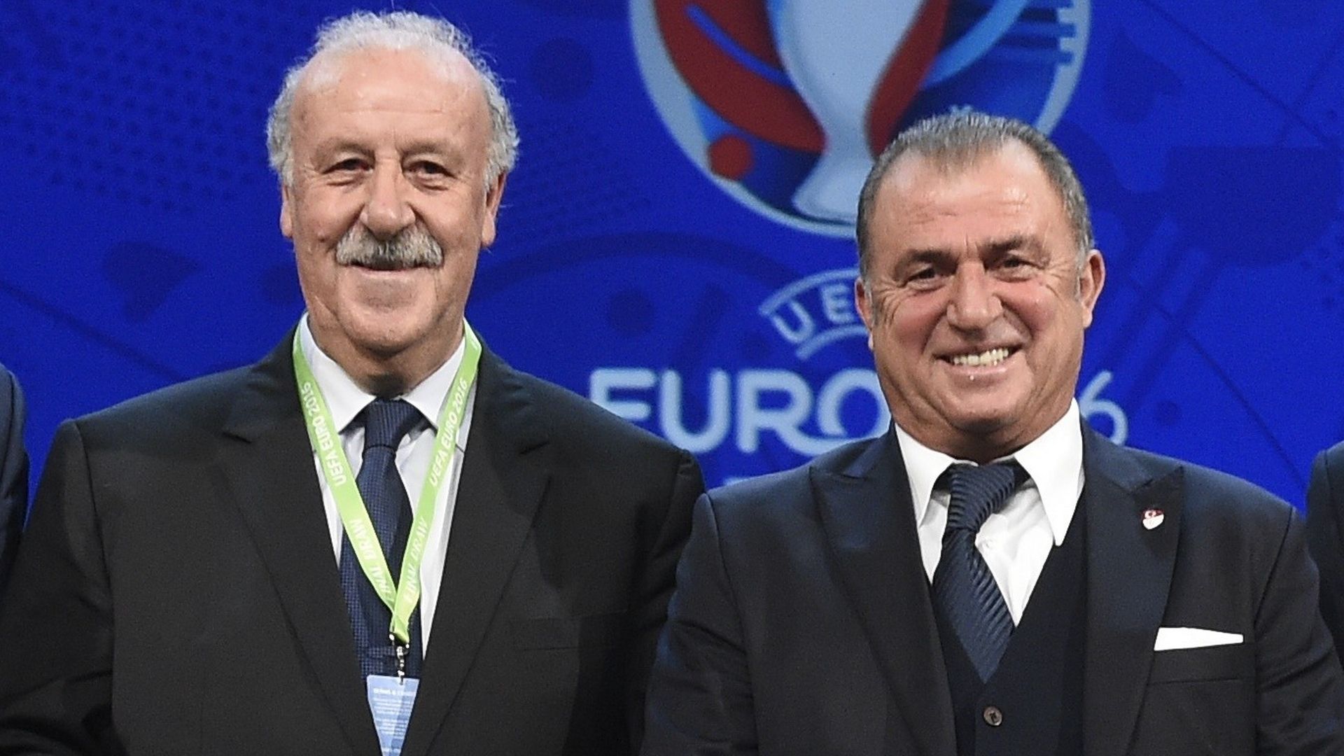 Vicente Del Bosque Fatih Terim Spain Turkey