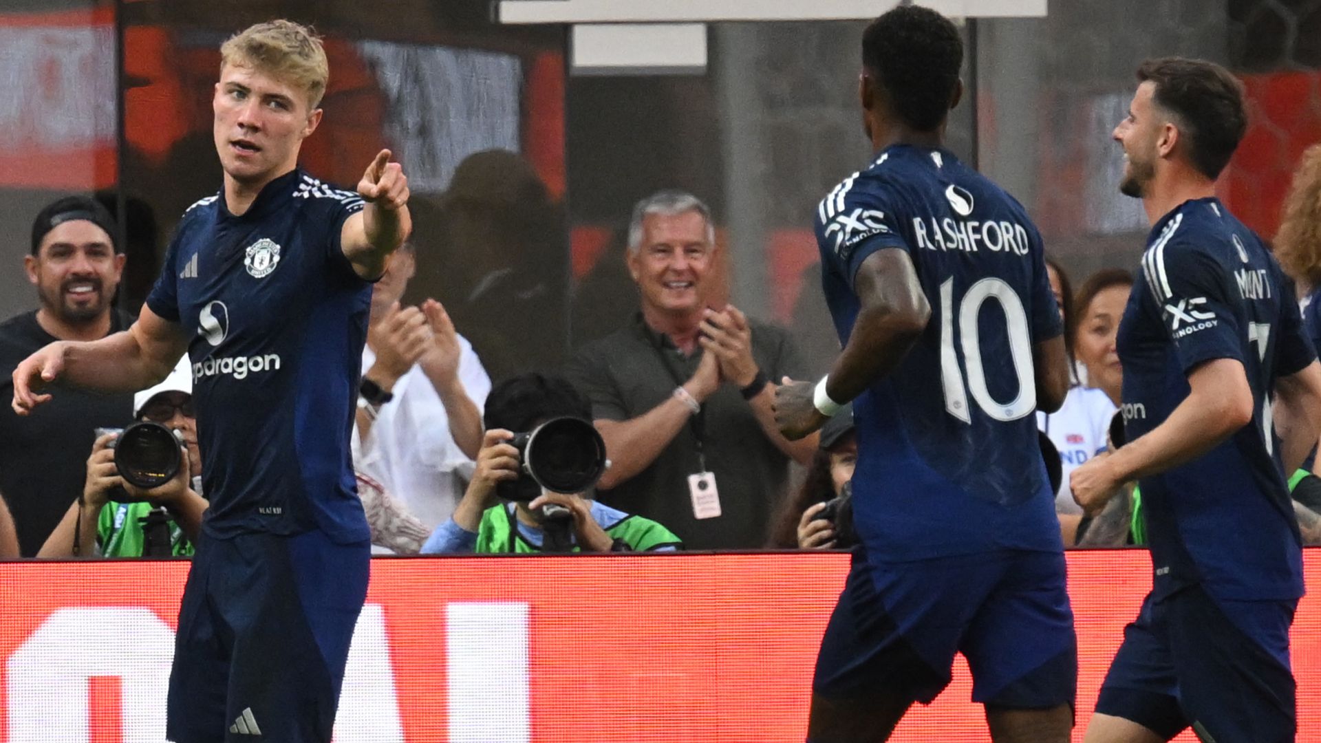 Rasmus Hojlund Manchester United 2024 Arsenal