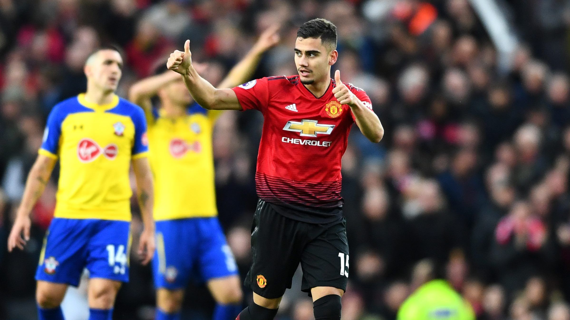 Andeas Periera Manchester United Premier League