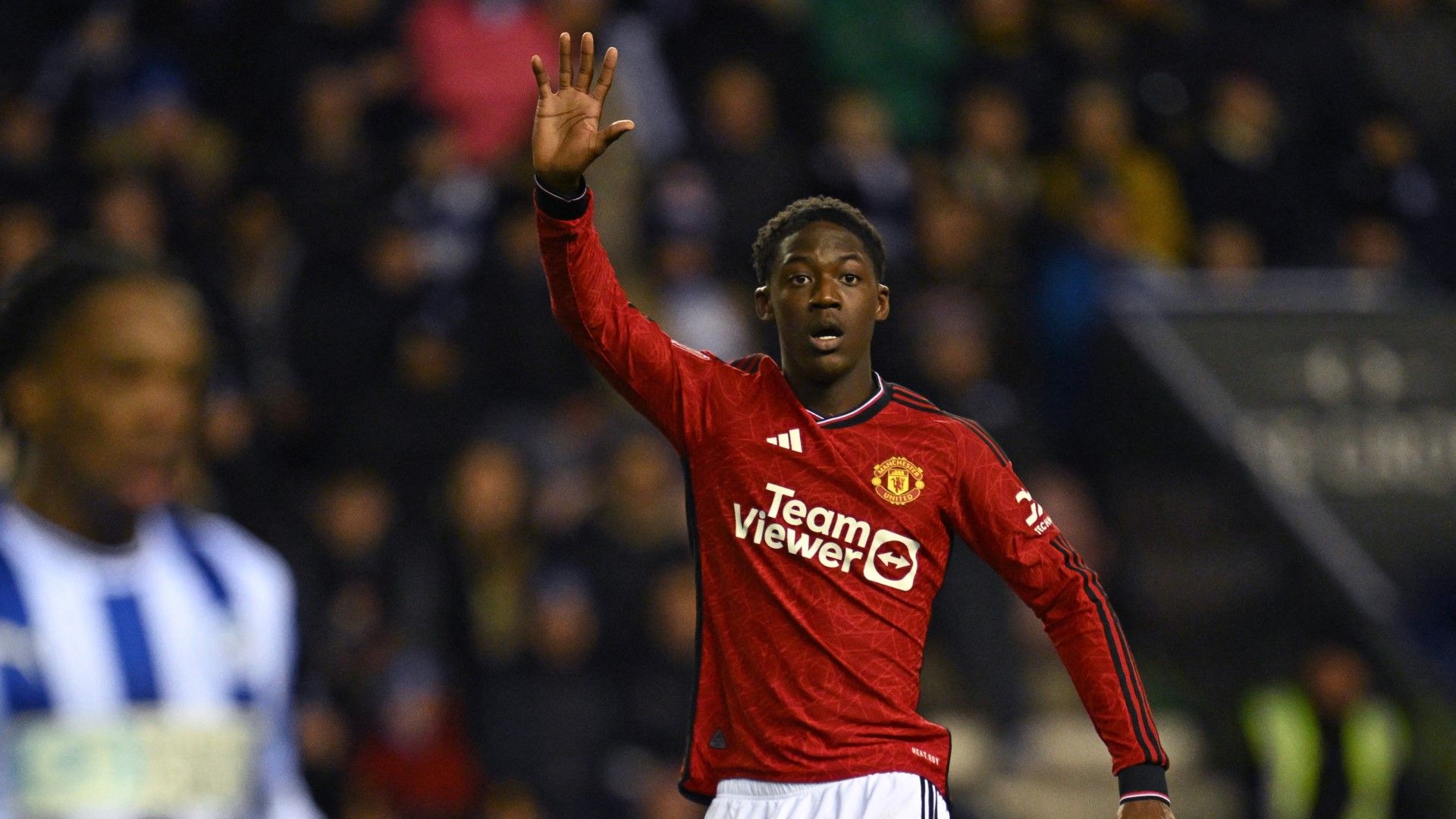 Kobbie Mainoo Man Utd Wigan