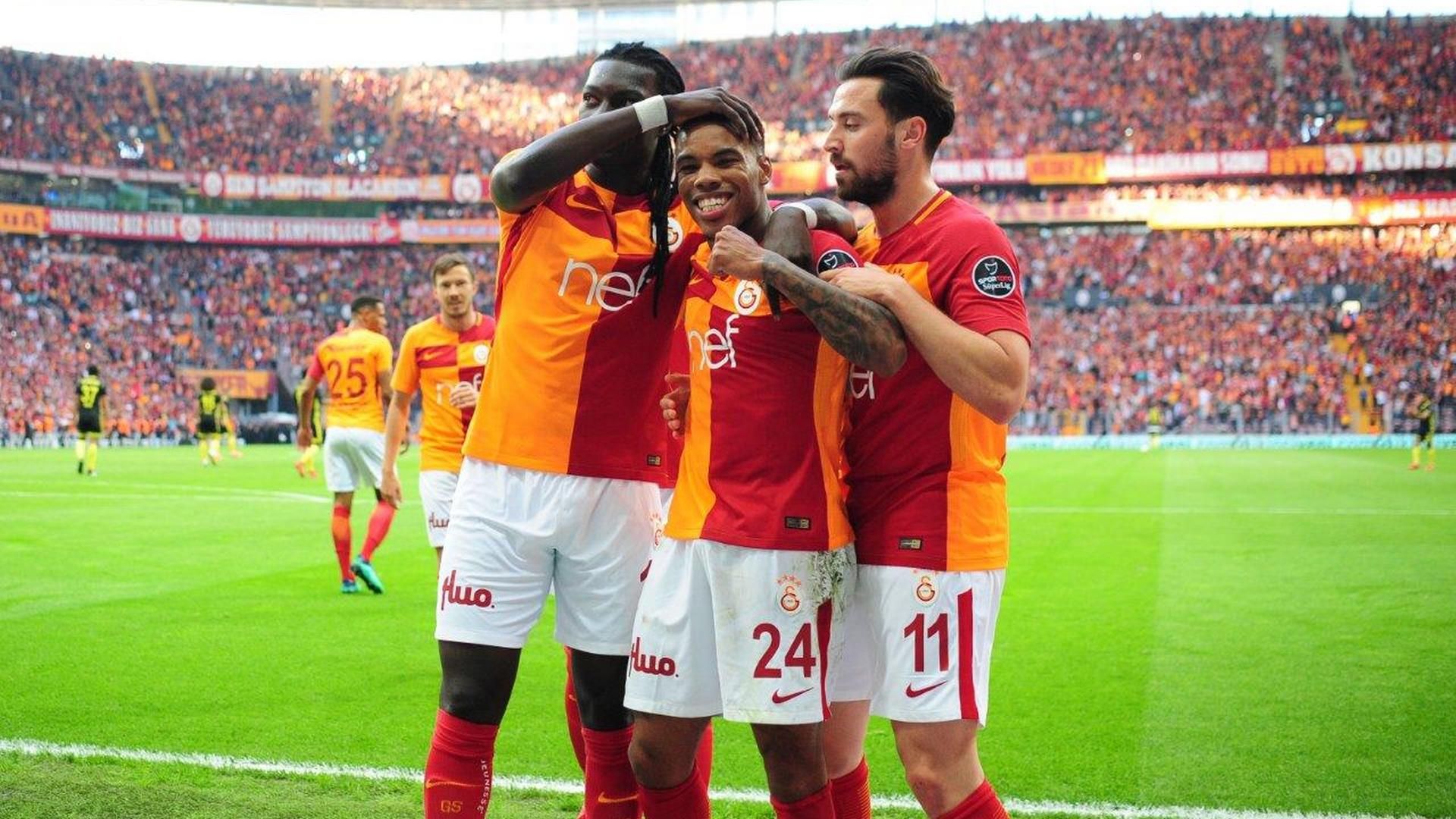 Bafetimbi Gomis Garry Rodrigues Sinan Gumus Galatasaray 5122018