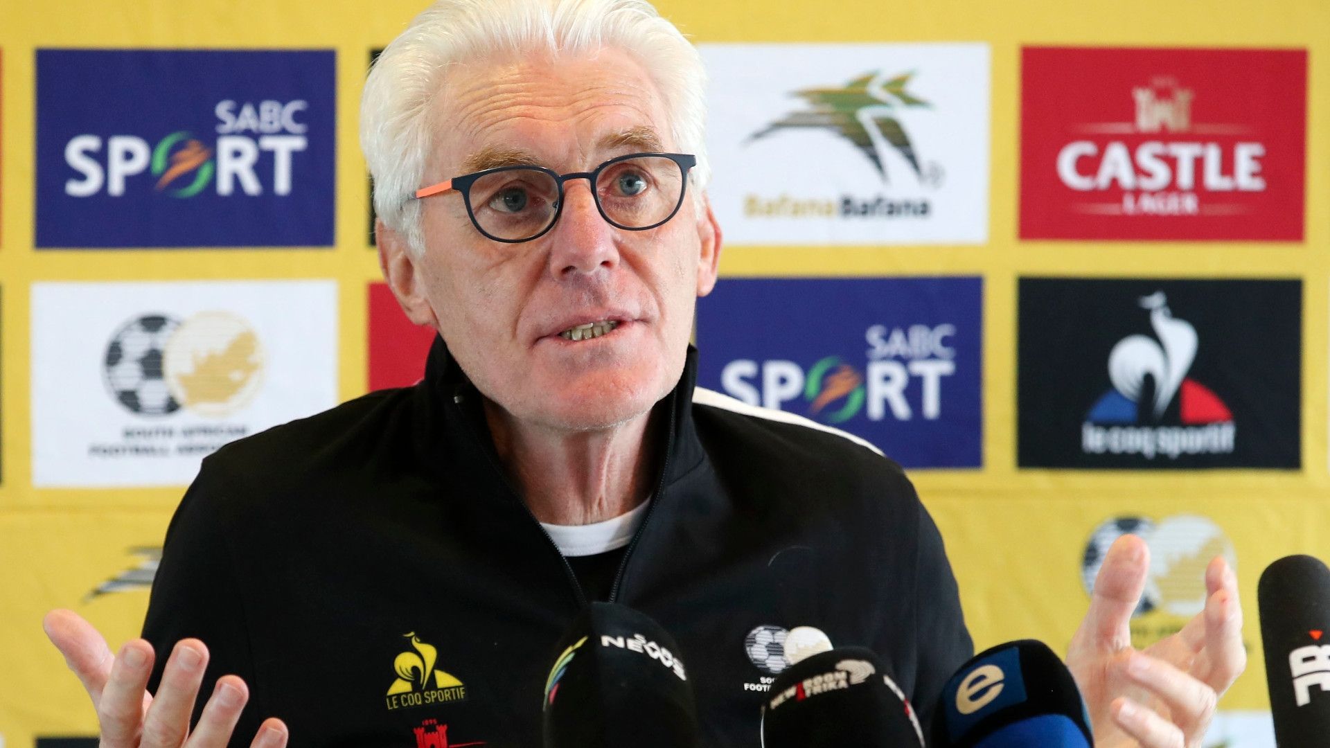 Hugo Broos Bafana Bafana