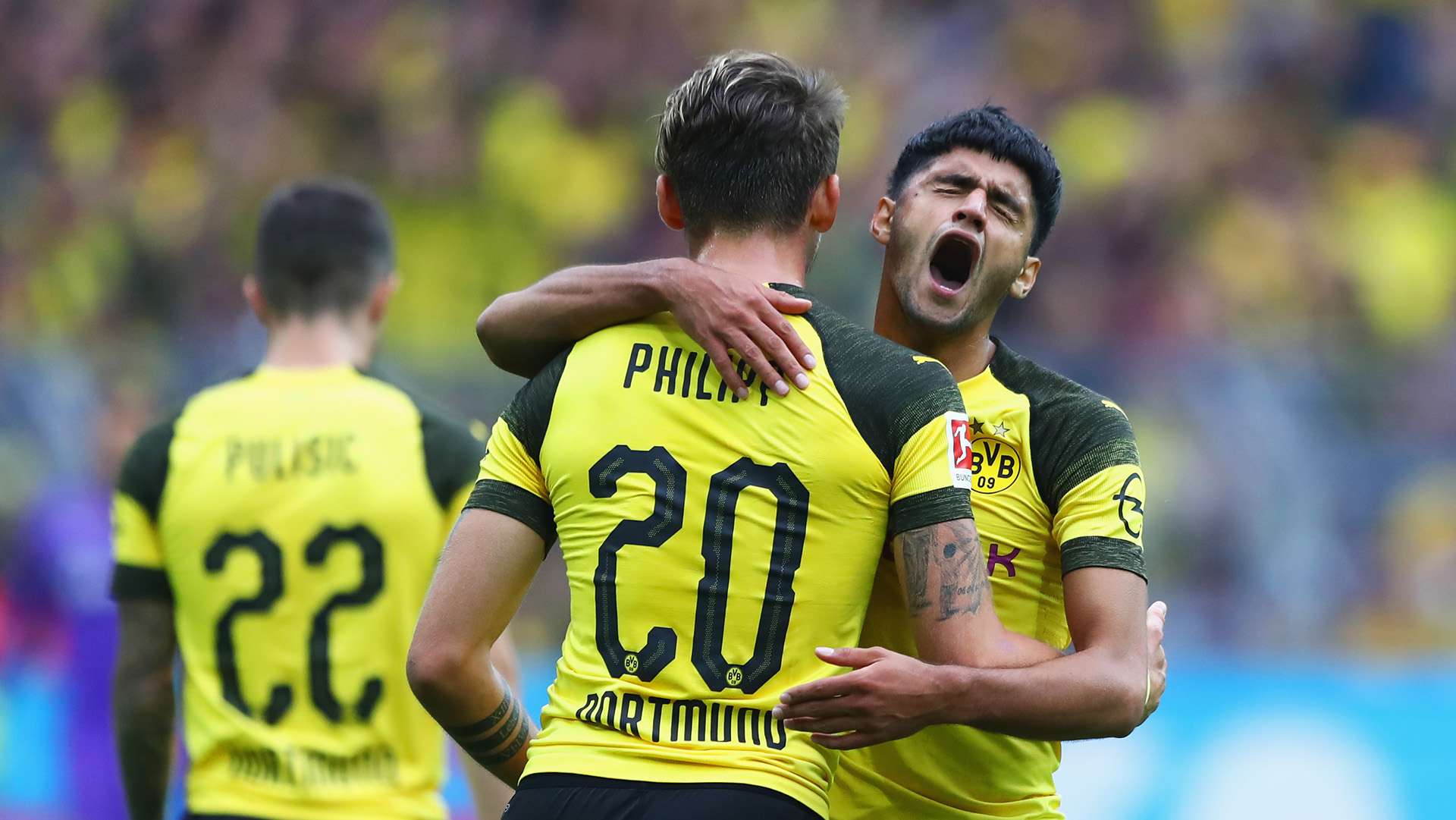 Mahmoud Dahoud Borussia Dortmund RB Leipzig