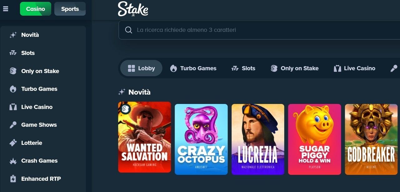 stake casino