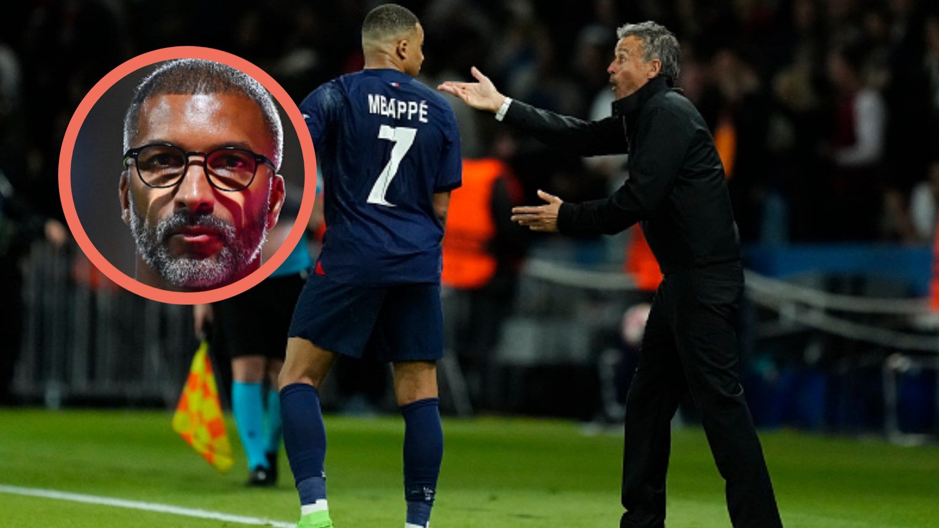 Luis Enrique Kylian Mbappe Habib Beye PSG