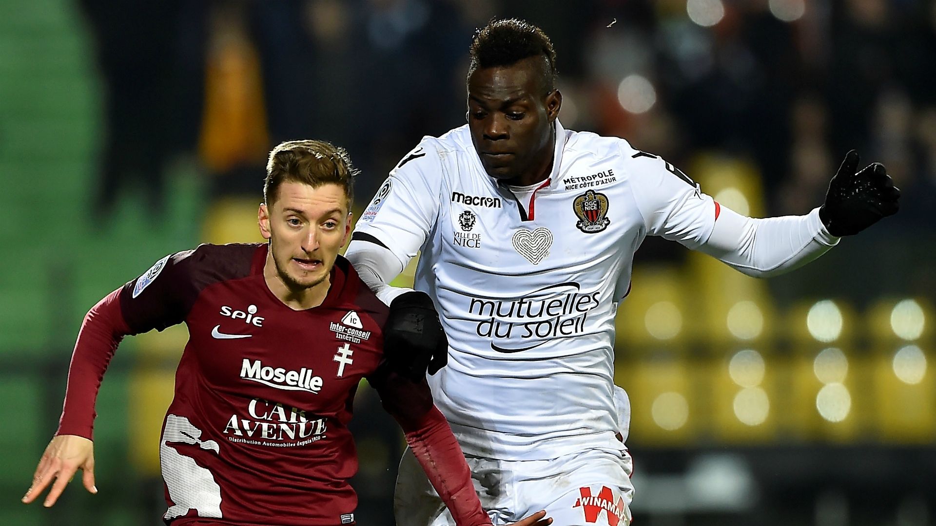 Mario Balotelli Metz Nice Ligue 1 01272018