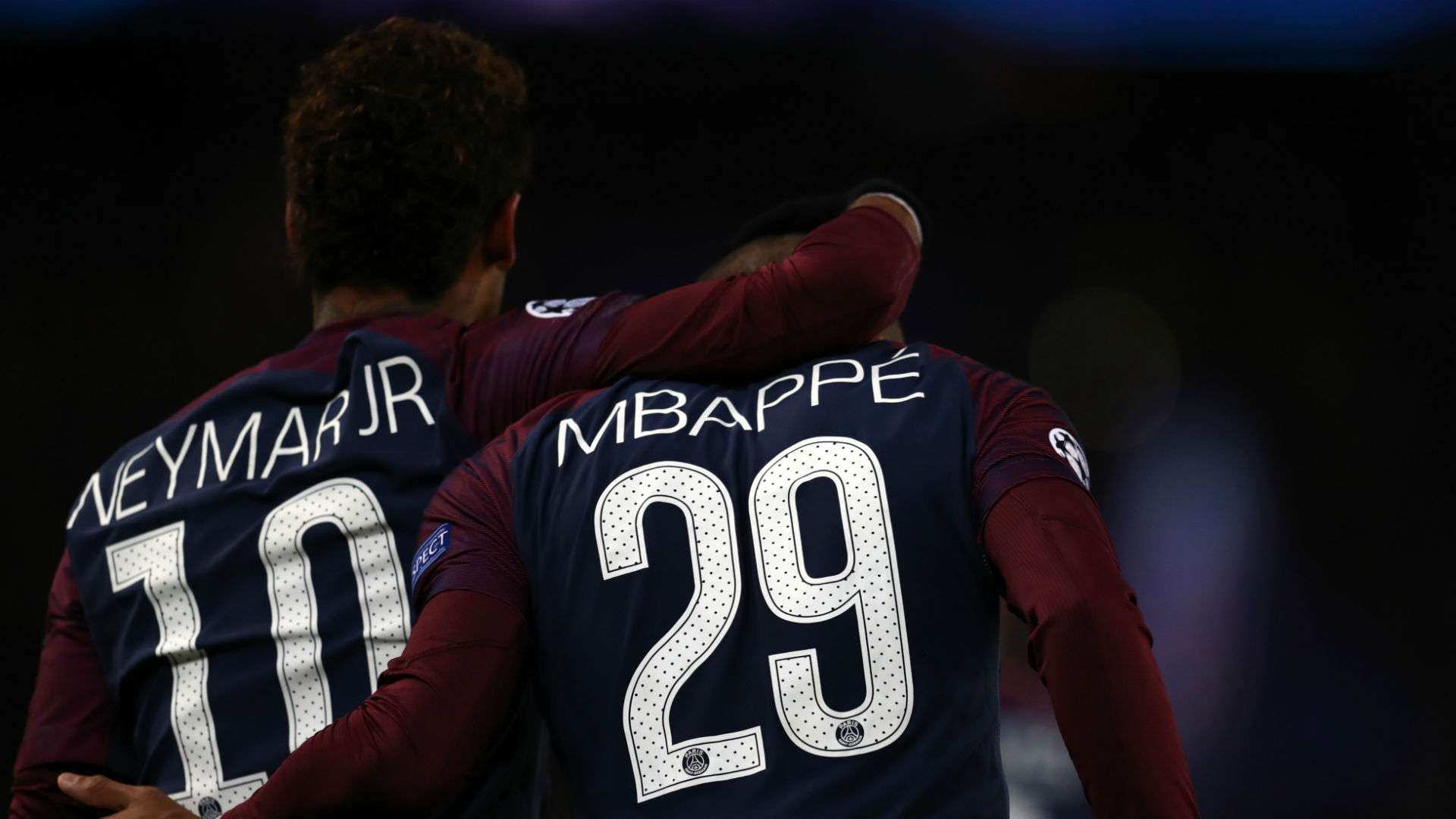 Neymar Kylian Mbappe PSG