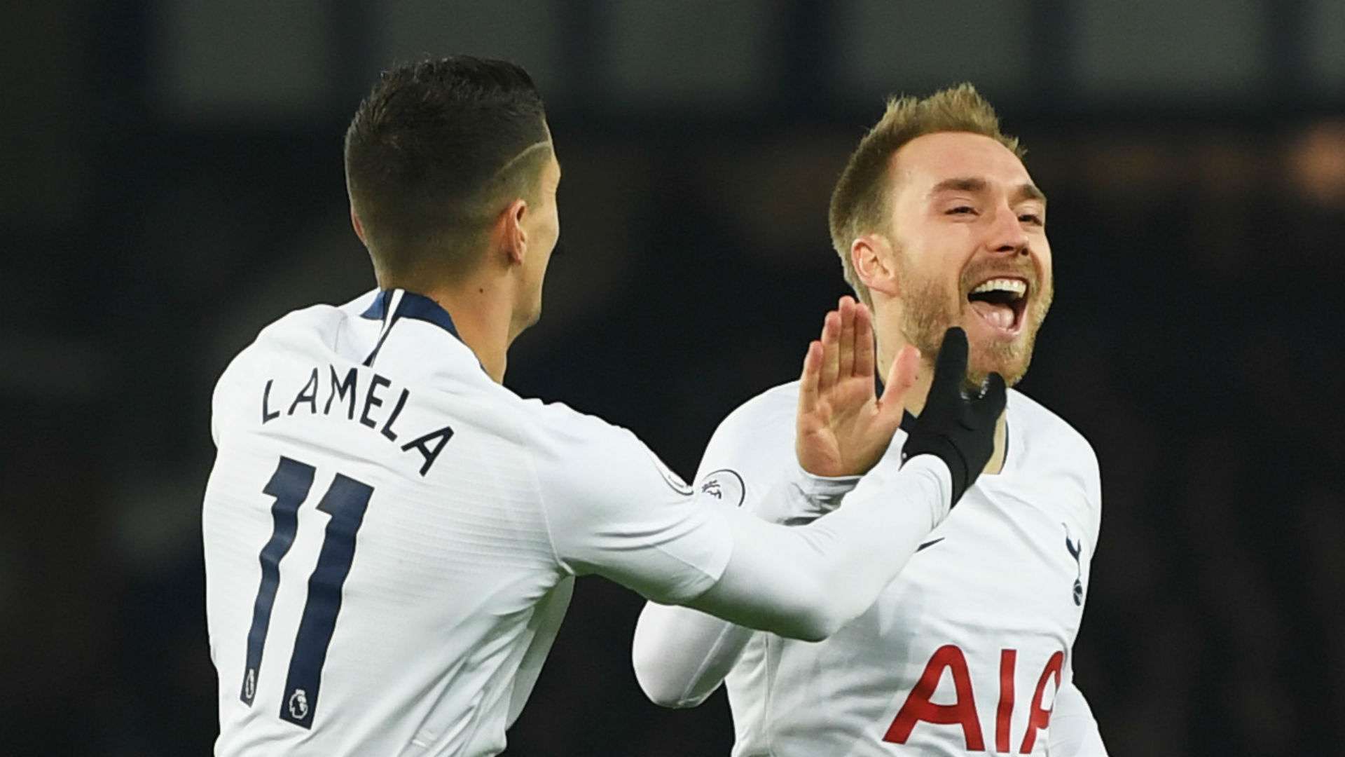 Erik Lamela Christian Eriksen Tottenham 2018-19