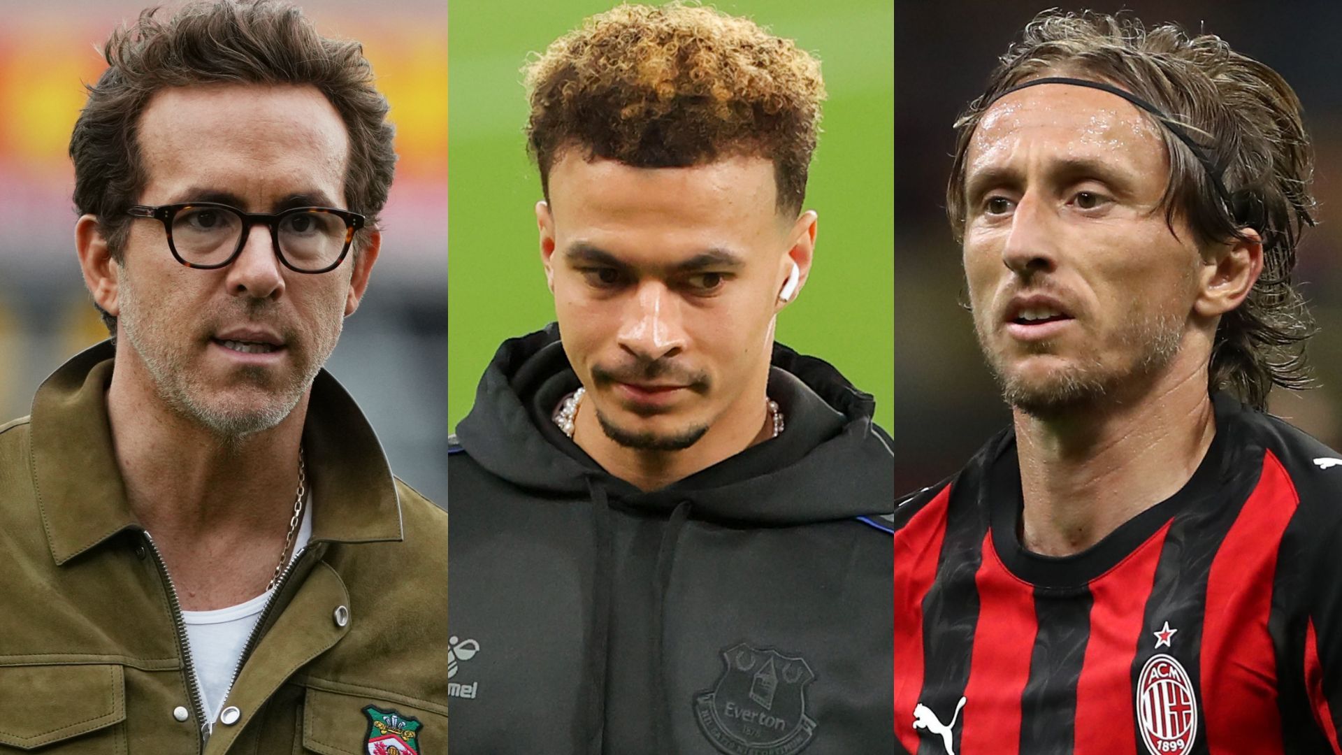 Dele Alli Ryan Reynolds Luka Modric