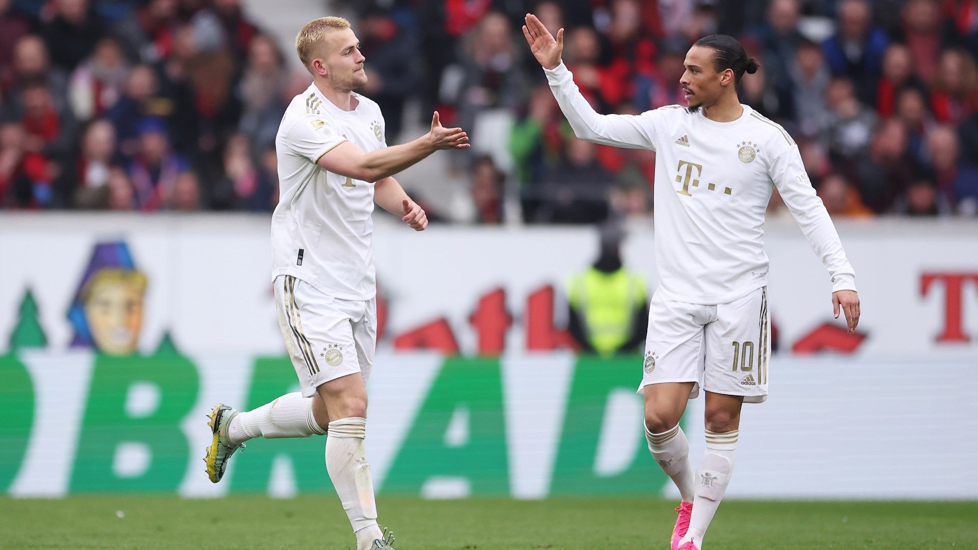 Matthijs de Ligt Leroy Sane Freiburg FC Bayern 2023