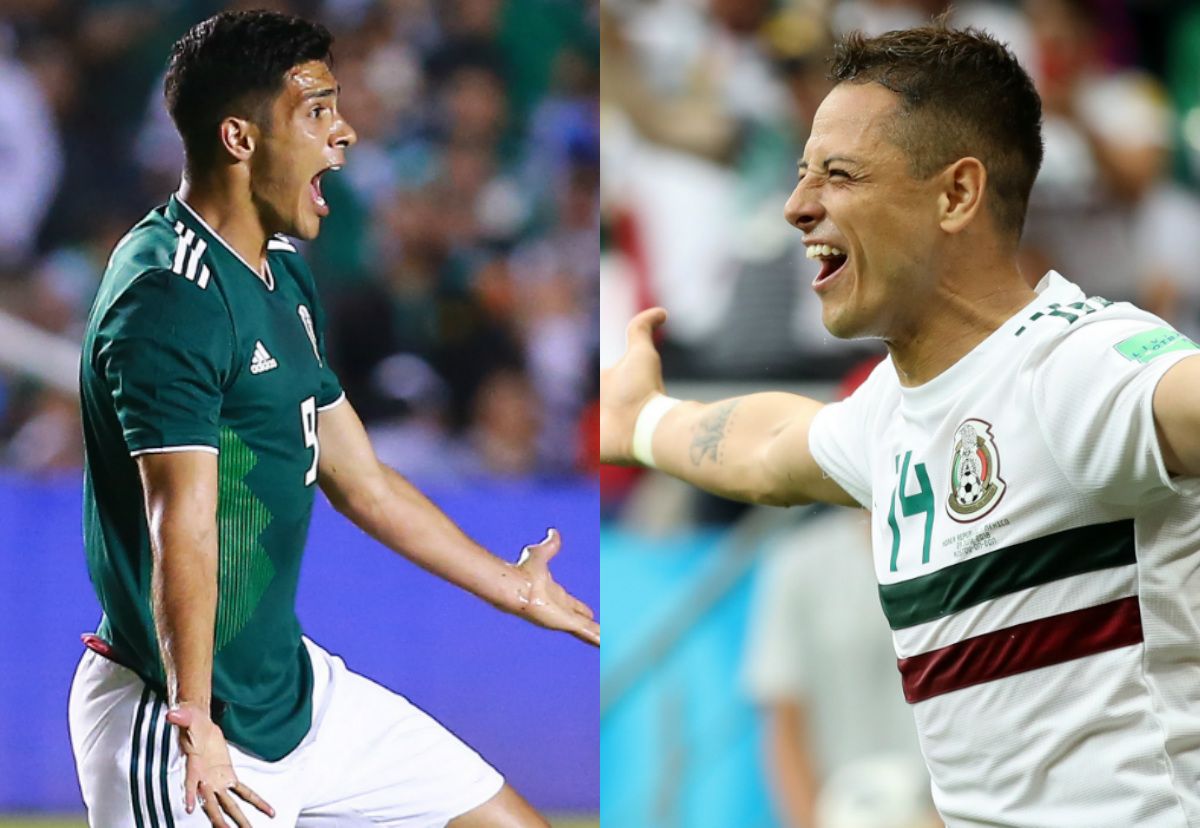 Raul Chicharito split
