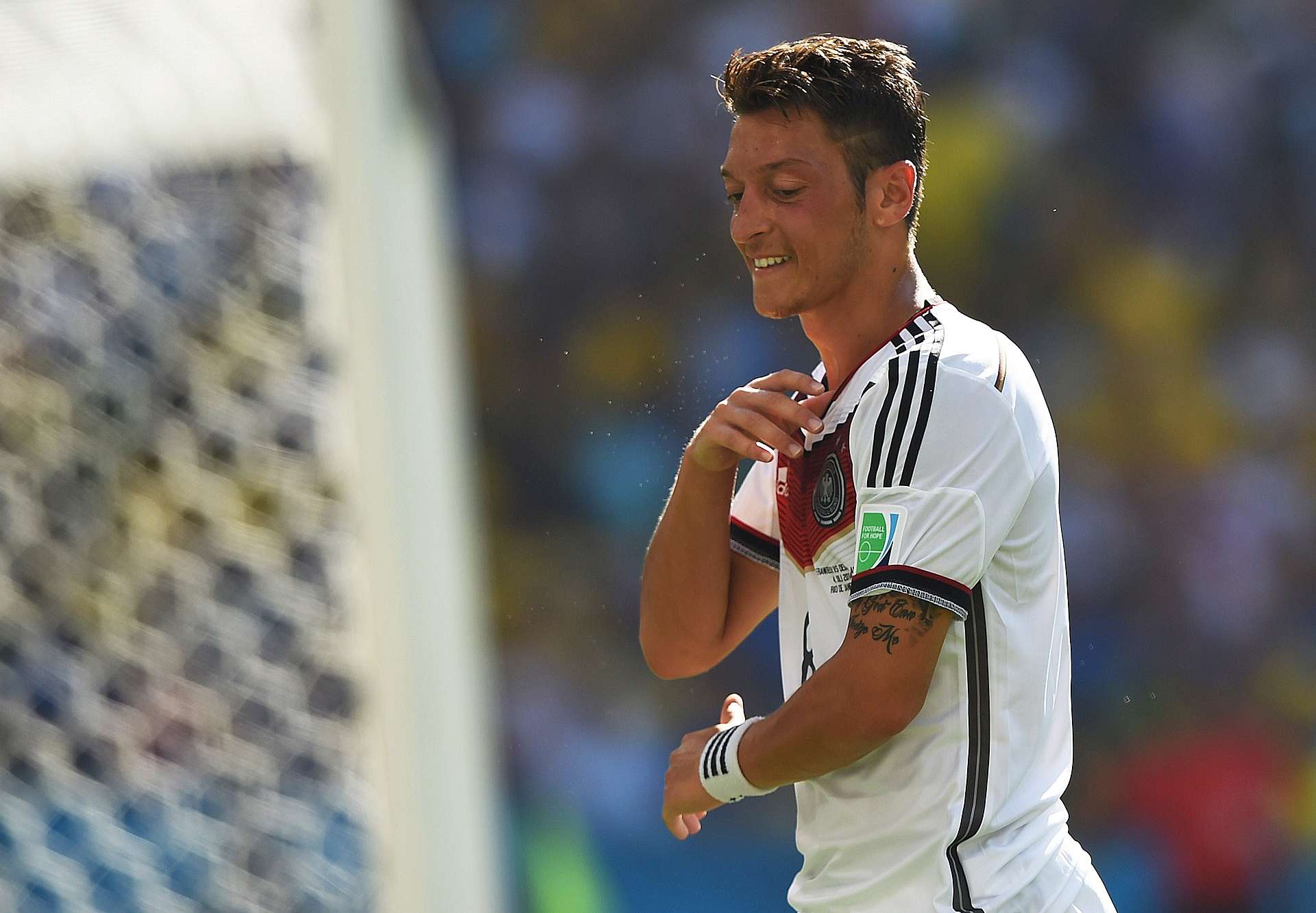 Mesut Özil Germany France 2014 World Cup Quarterfinal 04072014