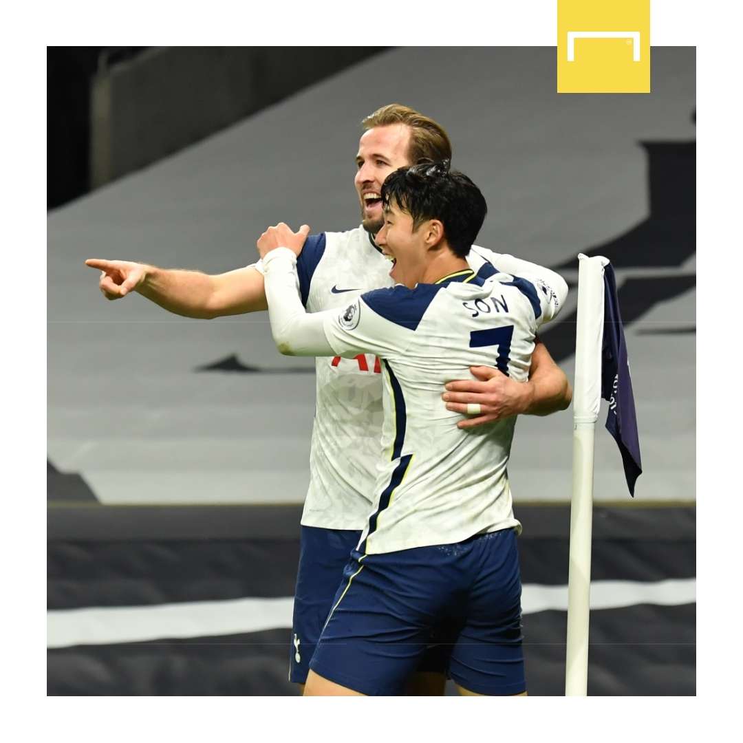 Son Heung-min Harry Kane Tottenham GFX
