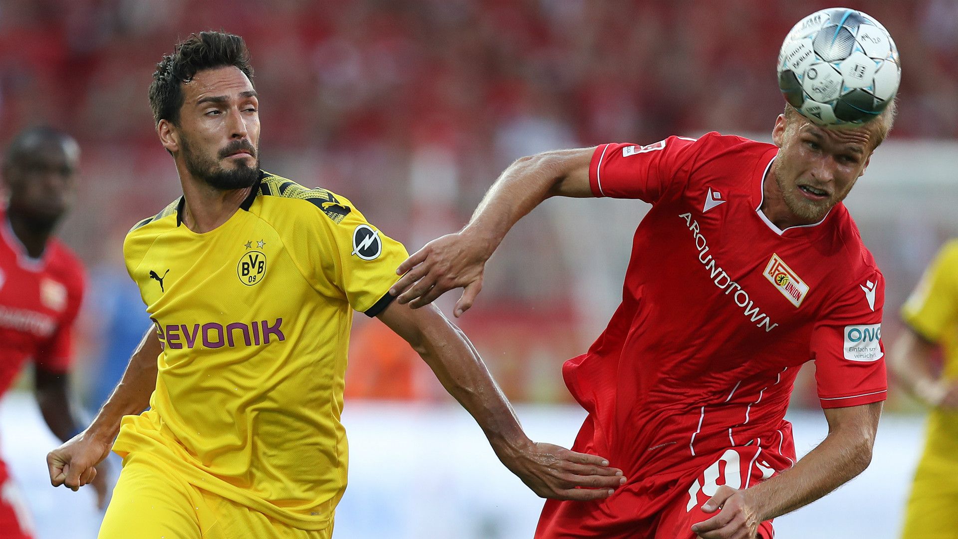 MATS HUMMELS BORUSSIA DORTMUND SEBASTIAN ANDERSSON UNION BERLIN BUNDESLIGA 31082019