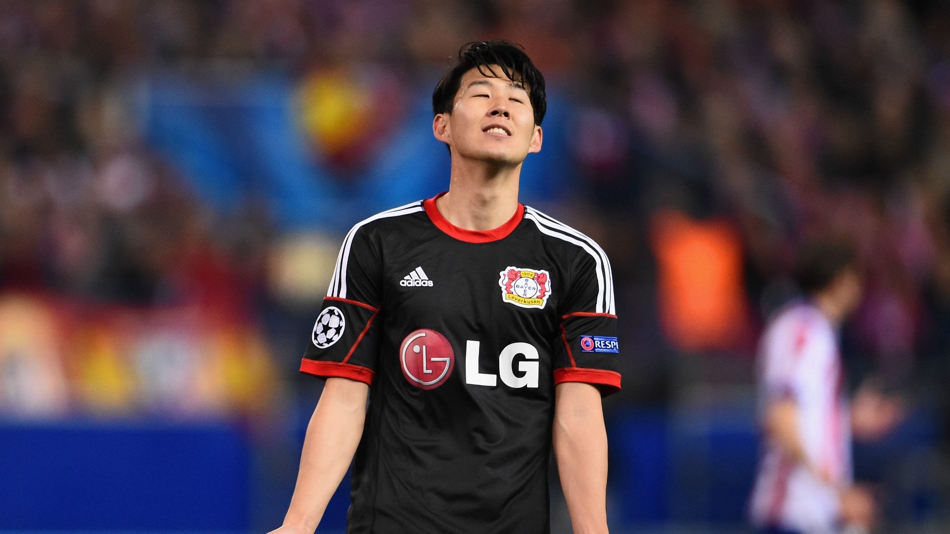 Son Heung-Min Atletico de Madrid Bayer Leverkusen Champions League 03172015