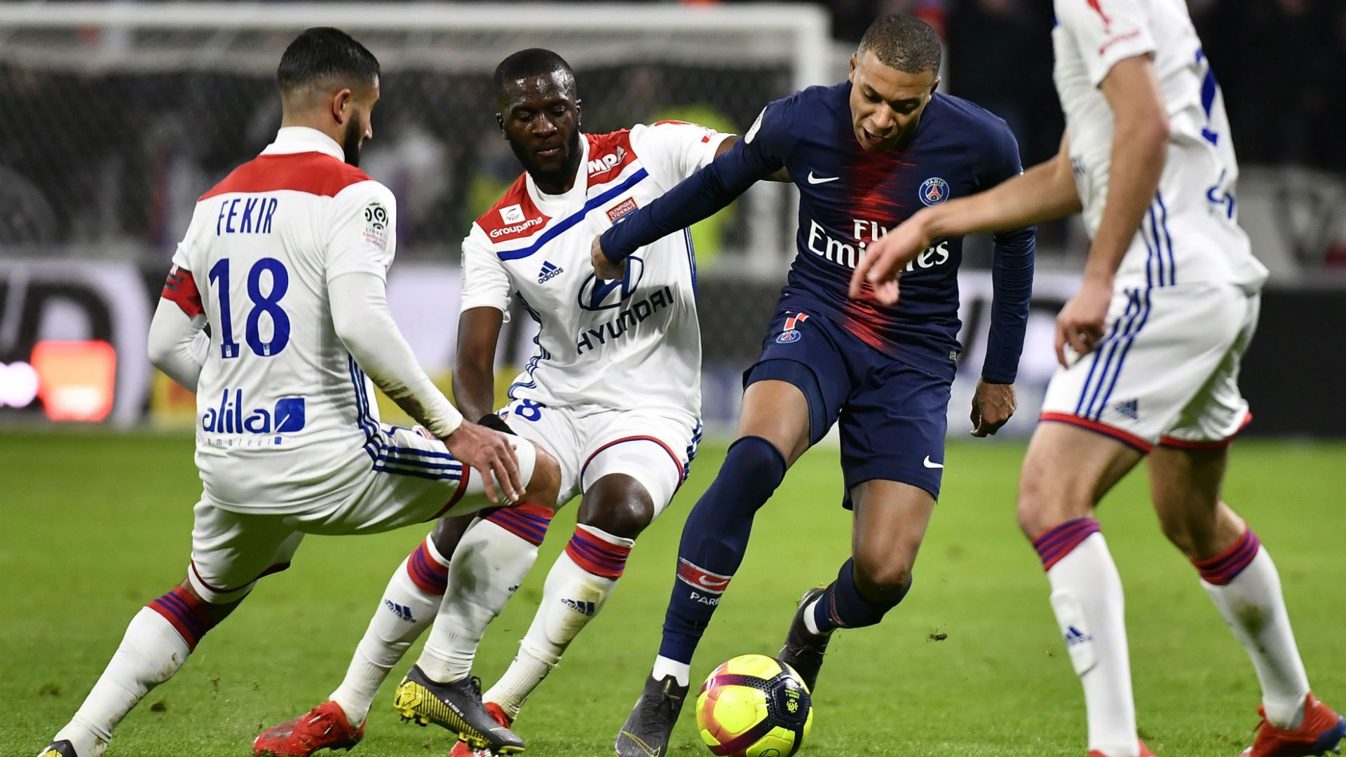 Kylian Mbappe Lyon PSG Ligue 1 03022019