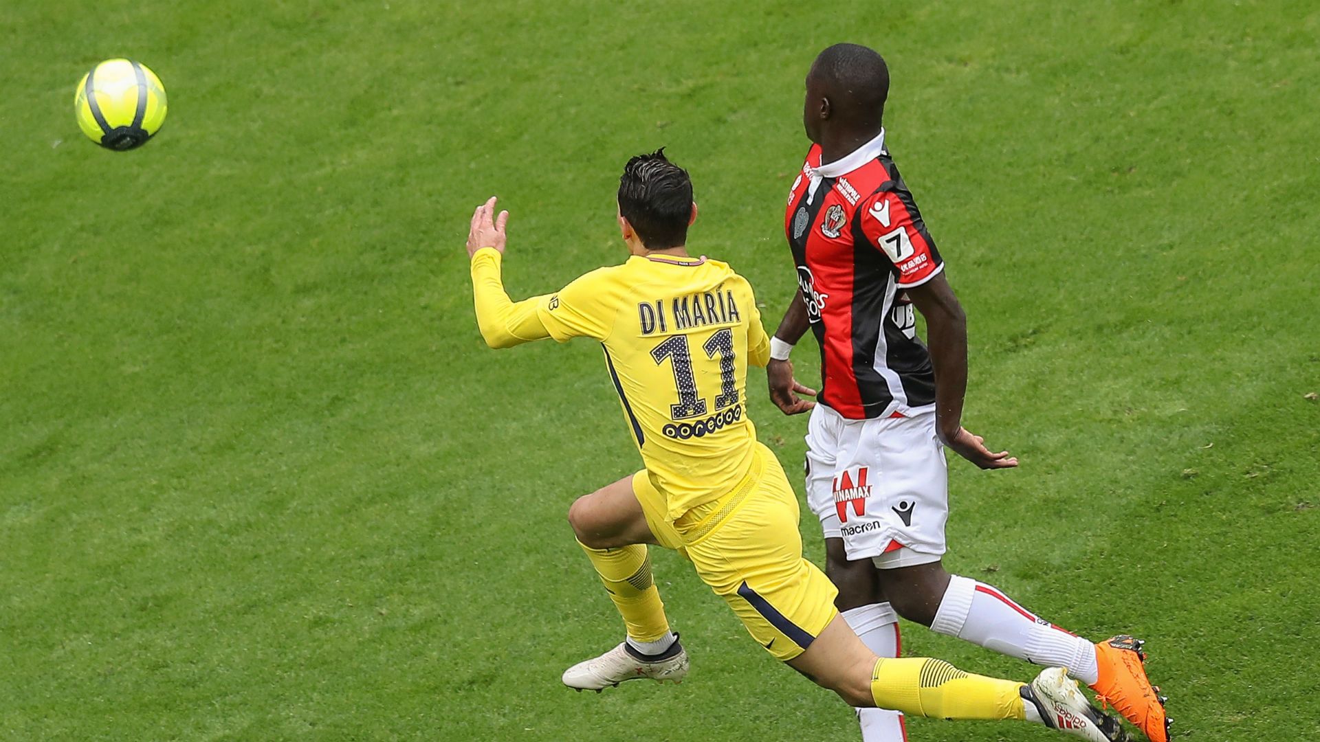 Angel Di Maria Nice PSG Ligue 1