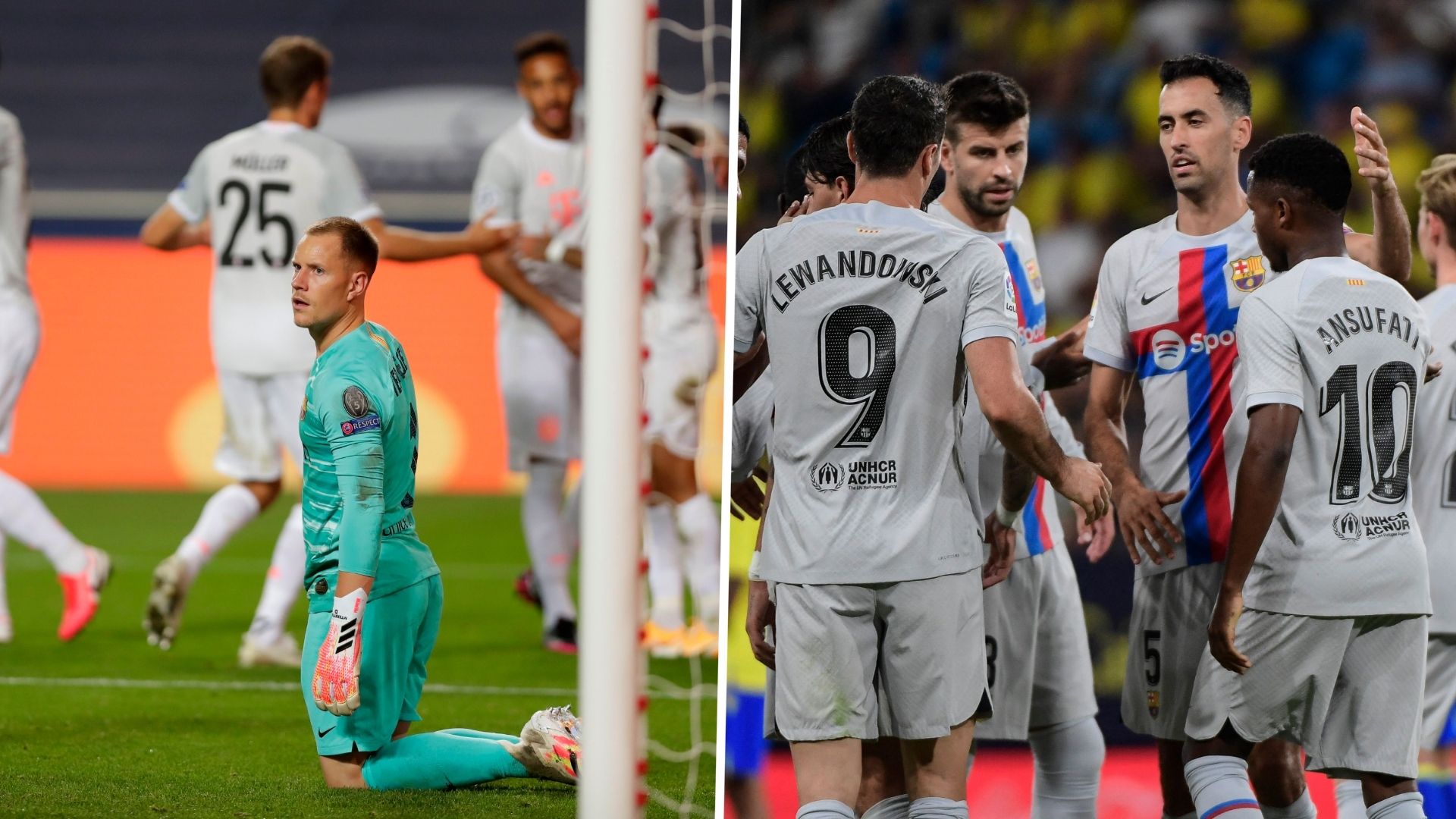 Barcelona Bayern GFX