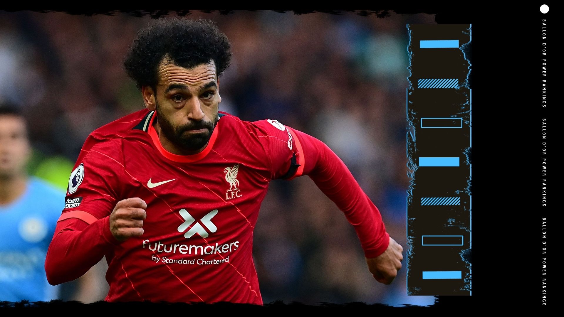 Mohamed Salah Ballon d'Or Rankings GFX