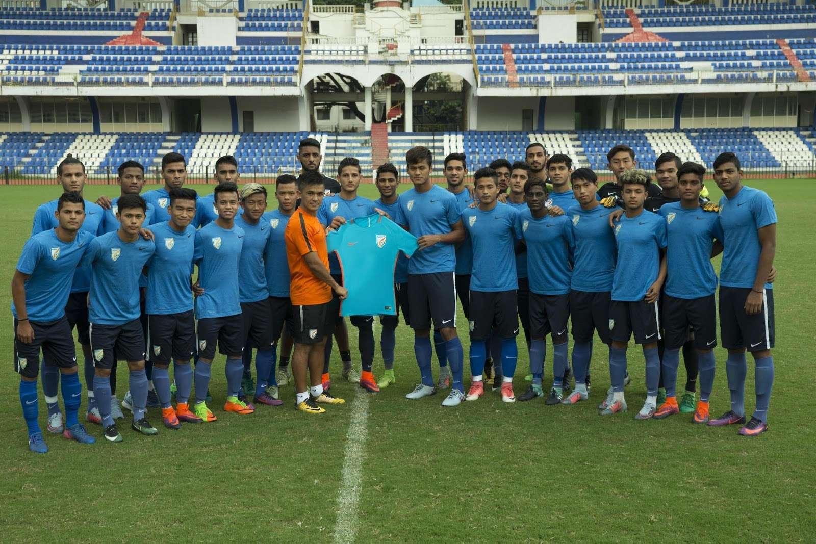 India U17 team jersey