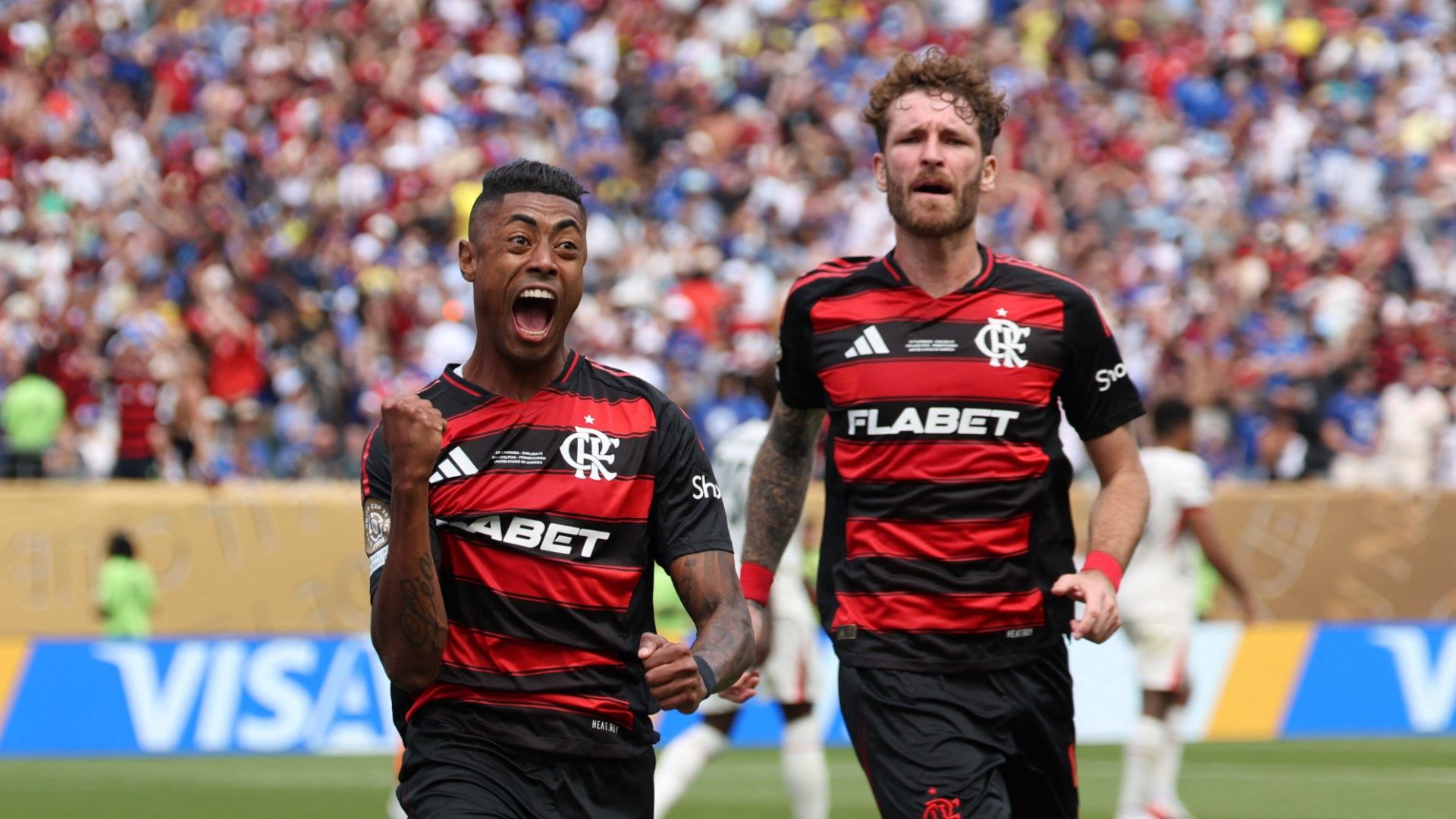 Flamengo esultanza