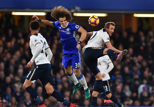 David Luiz and Harry Kane