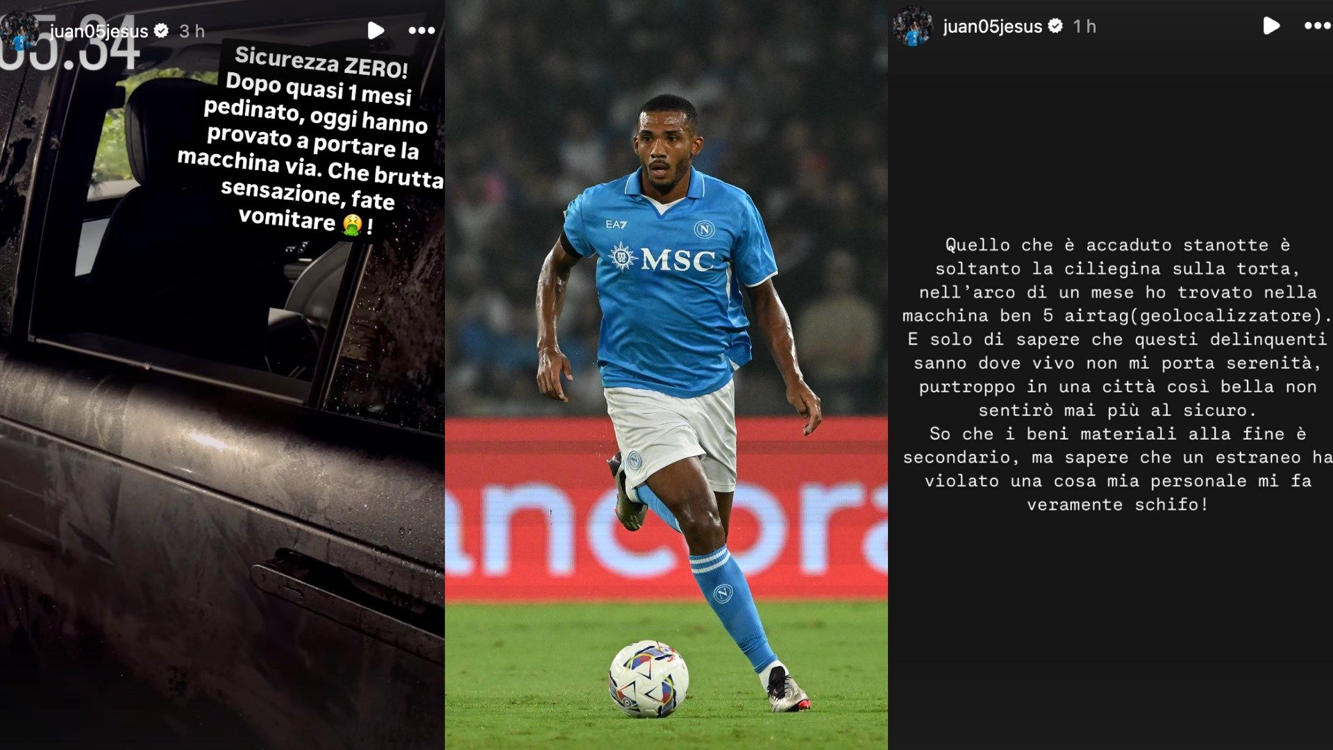 Juan Jesus furto GFX