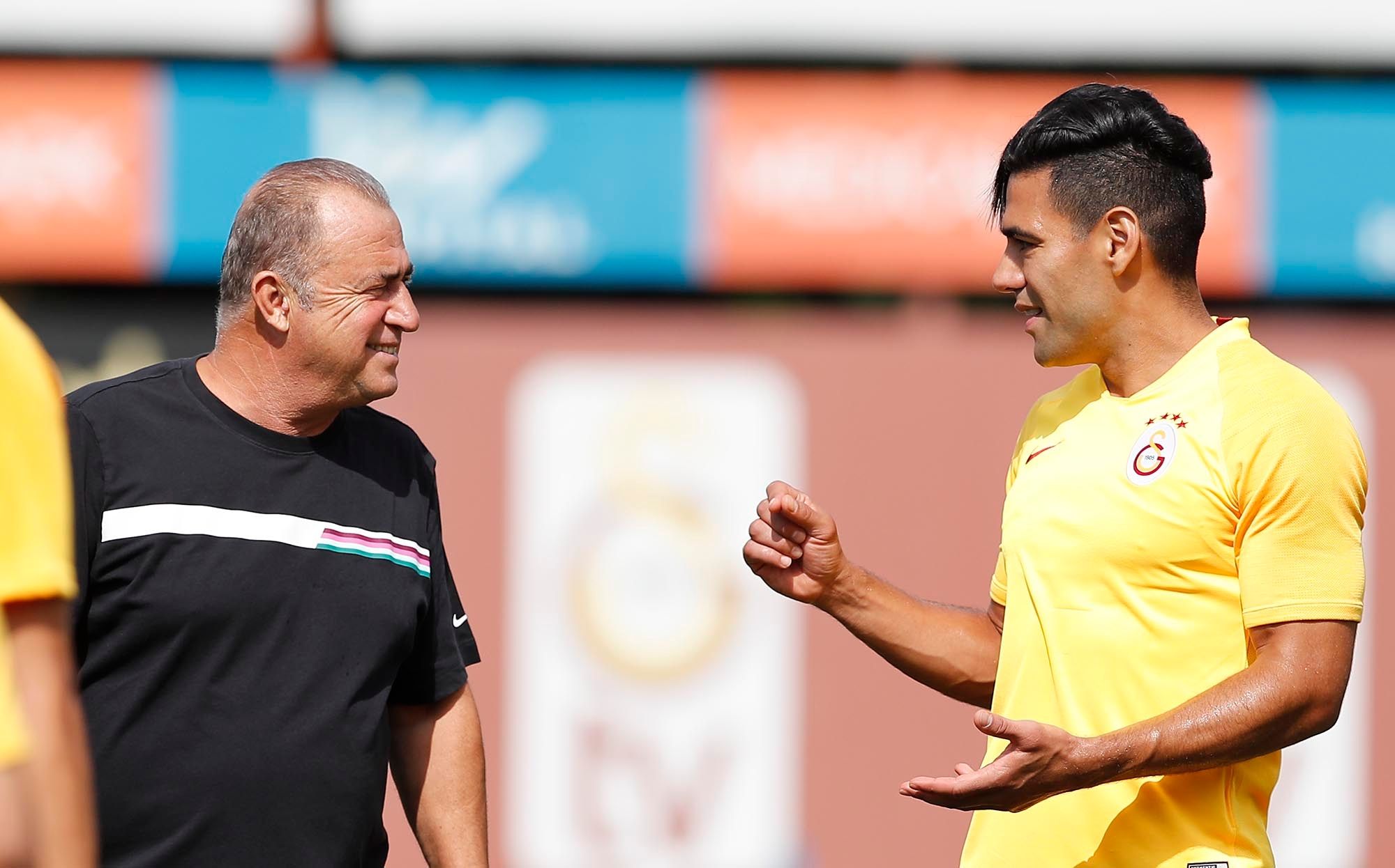 Radamel Falcao & Fatih Terim DT Galatasaray 2019