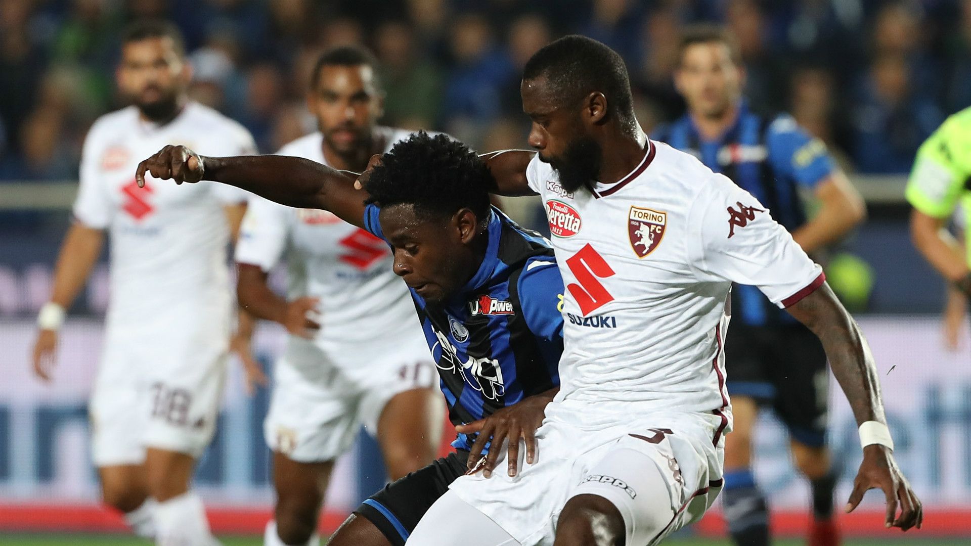 Duvan Zapata, Nicolas NKoulou, Atalanta, Torino, Serie A, 26092018