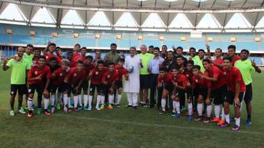 Praful Patel Indian U-17 World Cup Squad