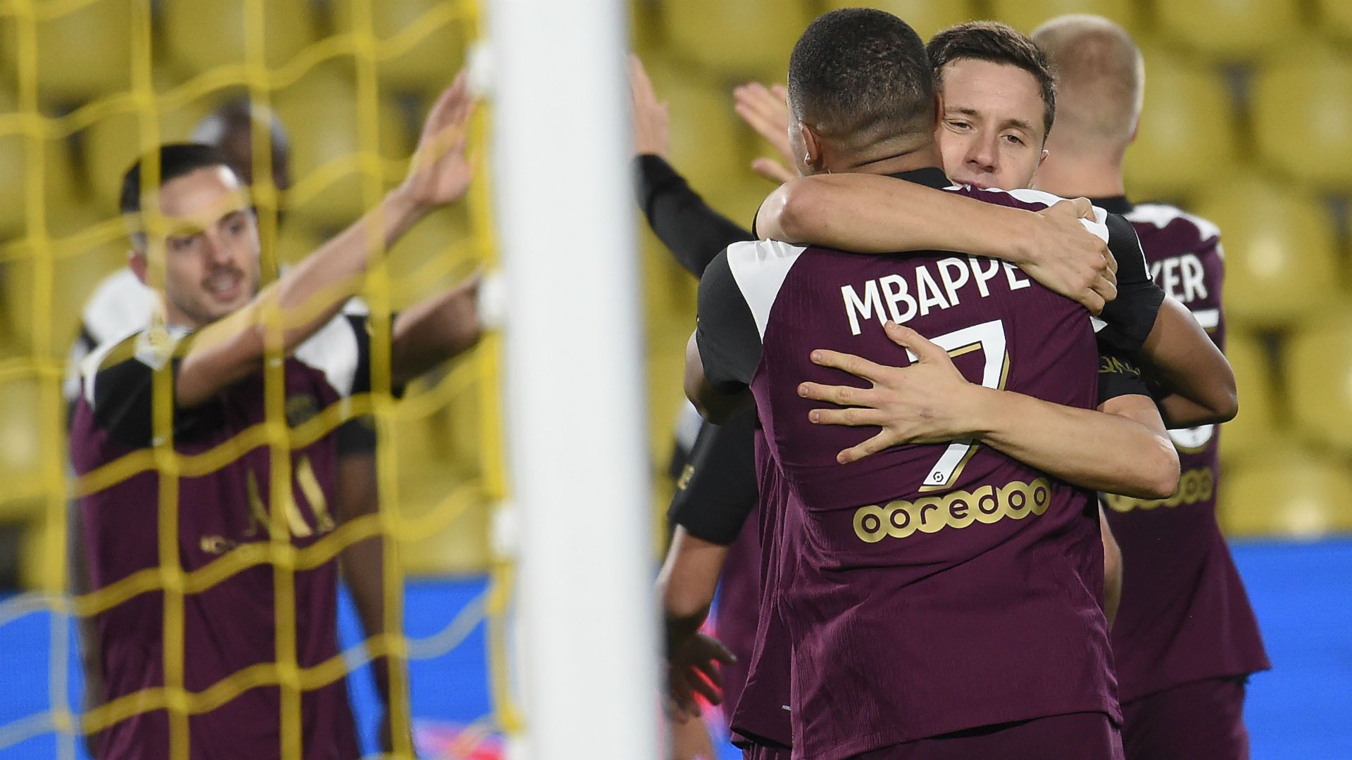 Kylian Mbappe Ander Herrera Nantes PSG Ligue 1 31102020