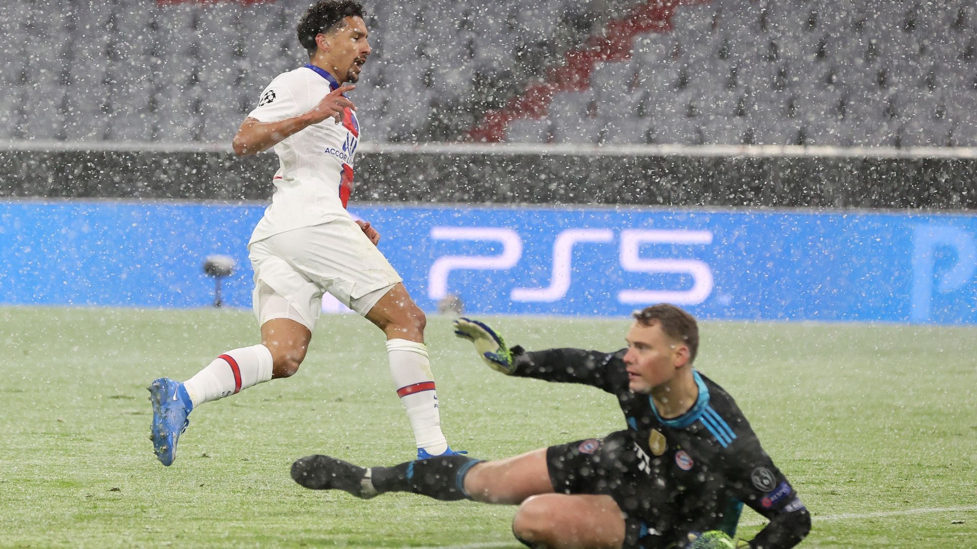 Manuel Neuer Marquinhos Bayern Munchen PSG Champions League 07042021