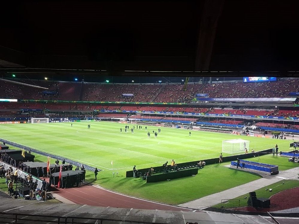 Morumbi antes de Brasil x Bolívia