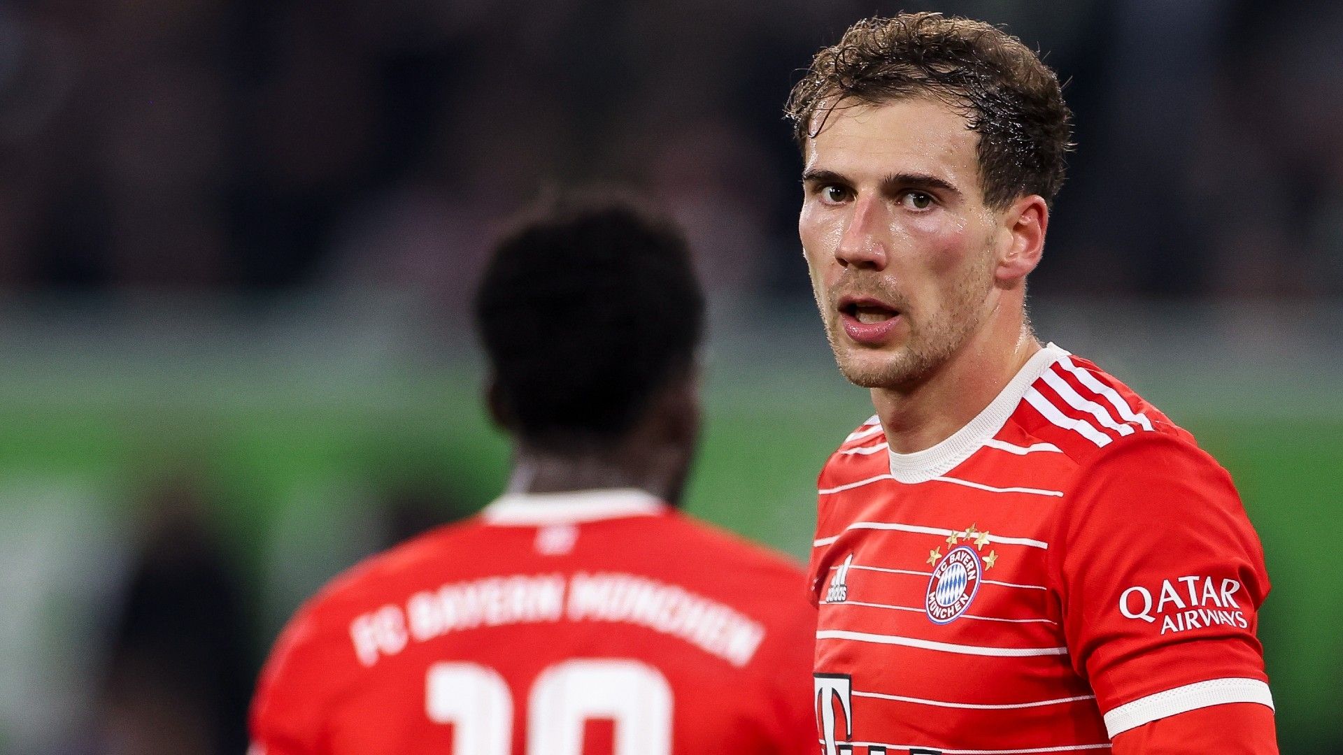 Leon Goretzka of Bayern Munich