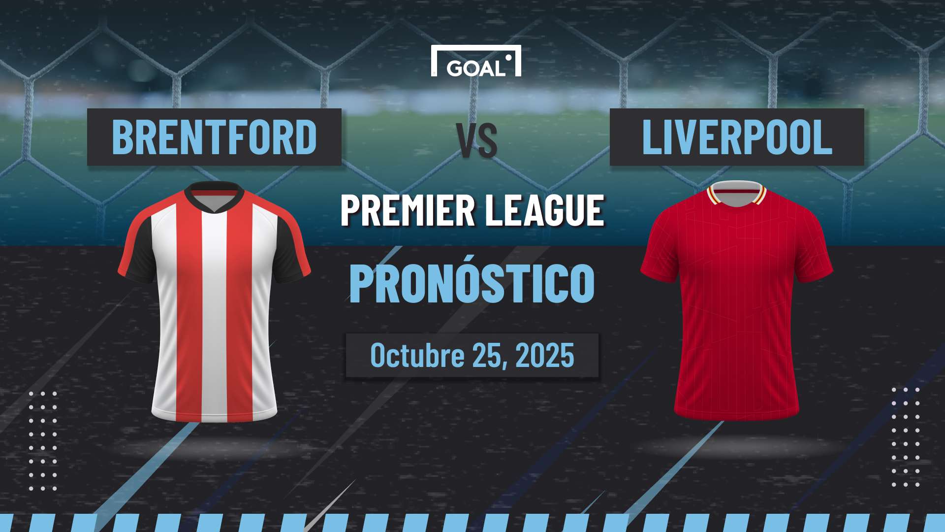 Brentford vs Liverpool Pronóstico y Apuestas Premier League | 25/10/25