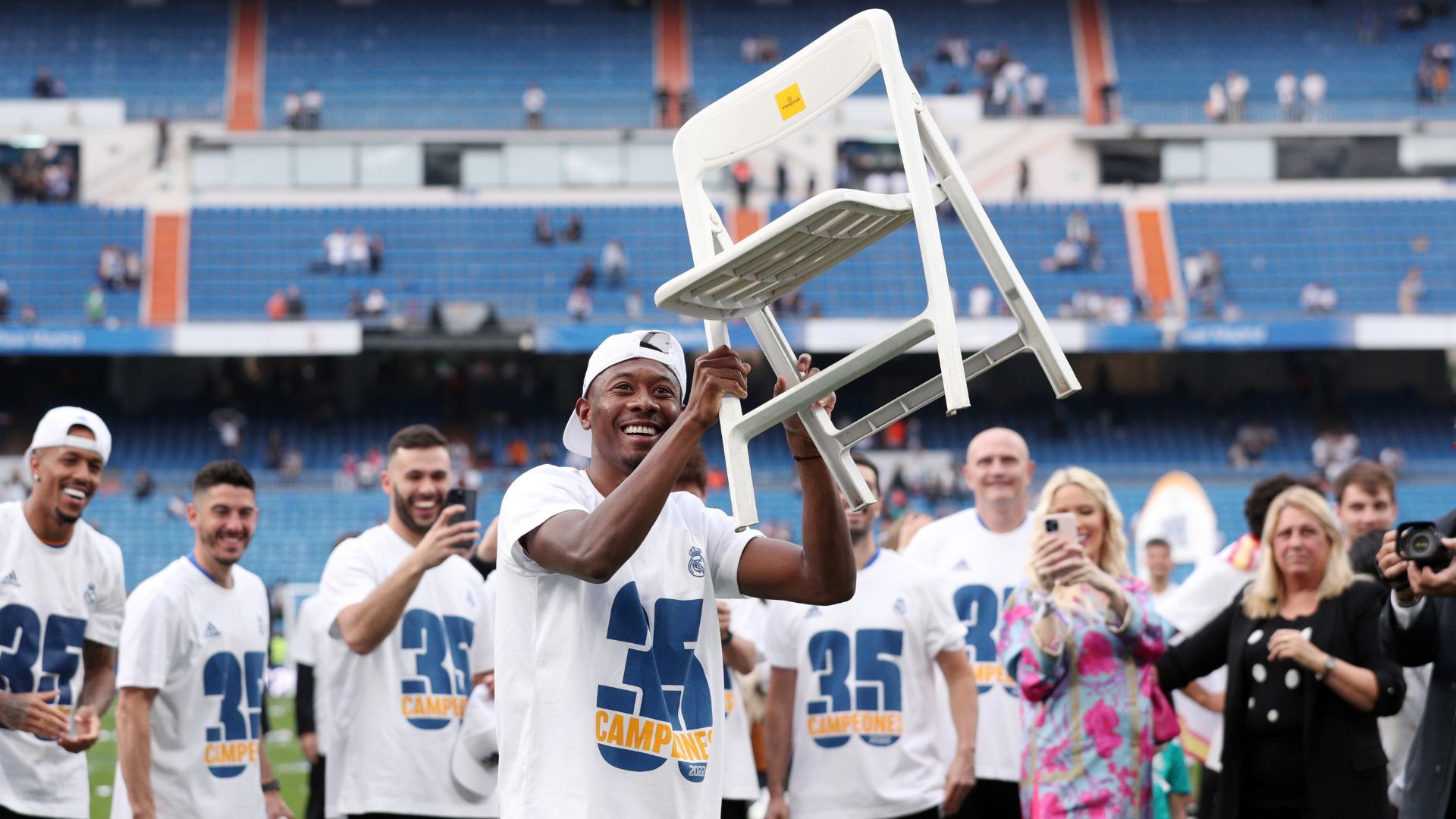 David Alaba chair celebration: Why Real Madrid star marks victories by ...