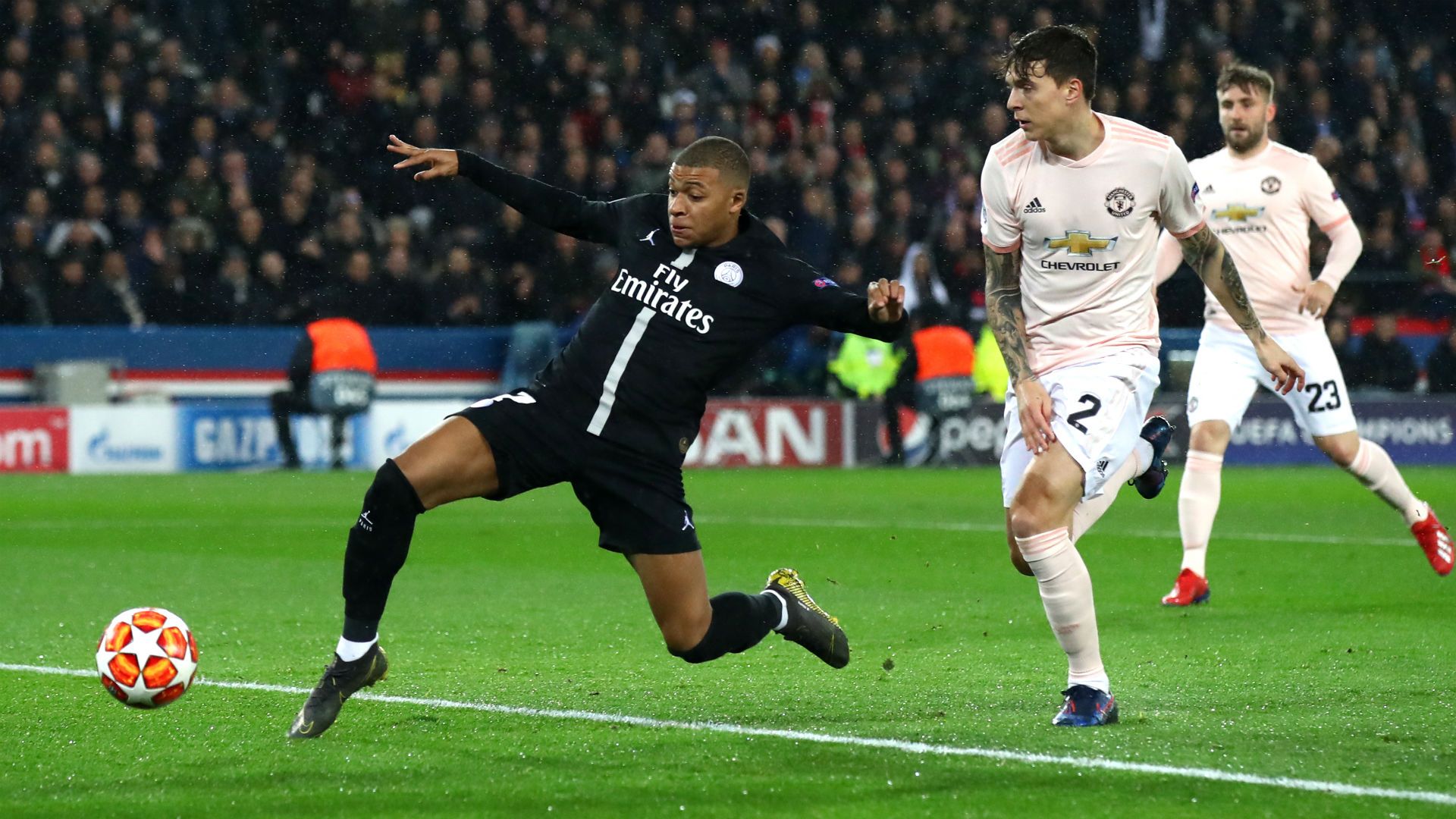 Kylian Mbappe PSG Manchester United UEFA Champions League 06032019
