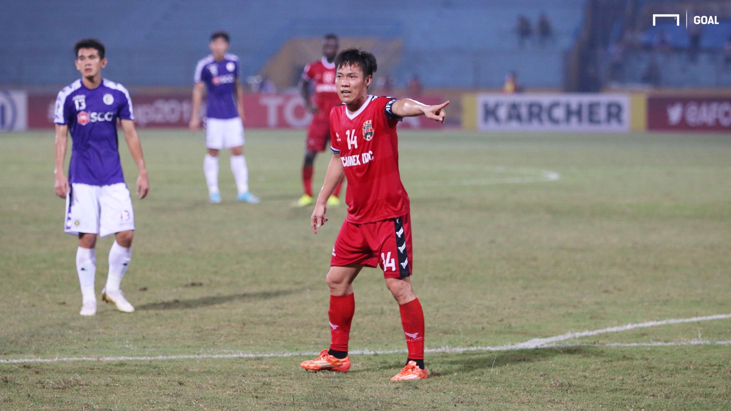 Le Tan Tai Ha Noi FC vs Binh Duong AFC Cup 2019 Finals Zone