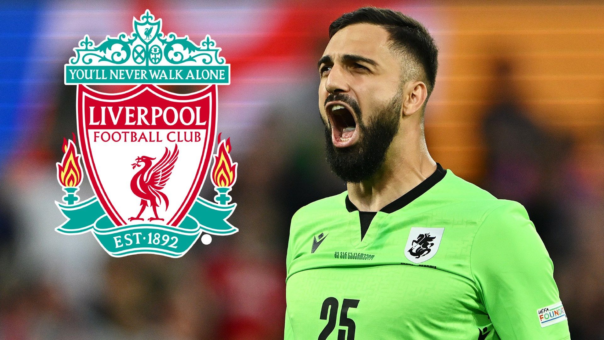 Giorgi Mamardashvili Liverpool GFX