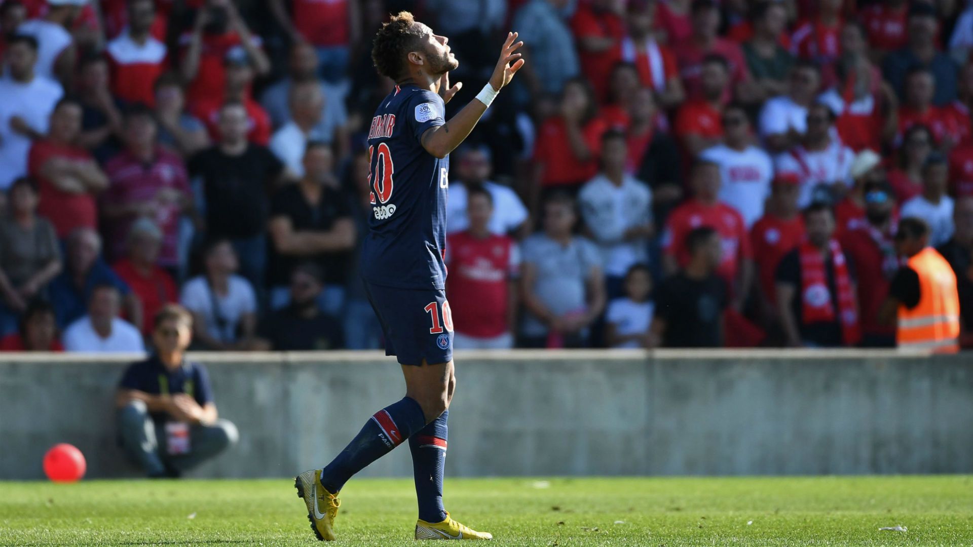 Neymar Nimes PSG Ligue 1 01092018