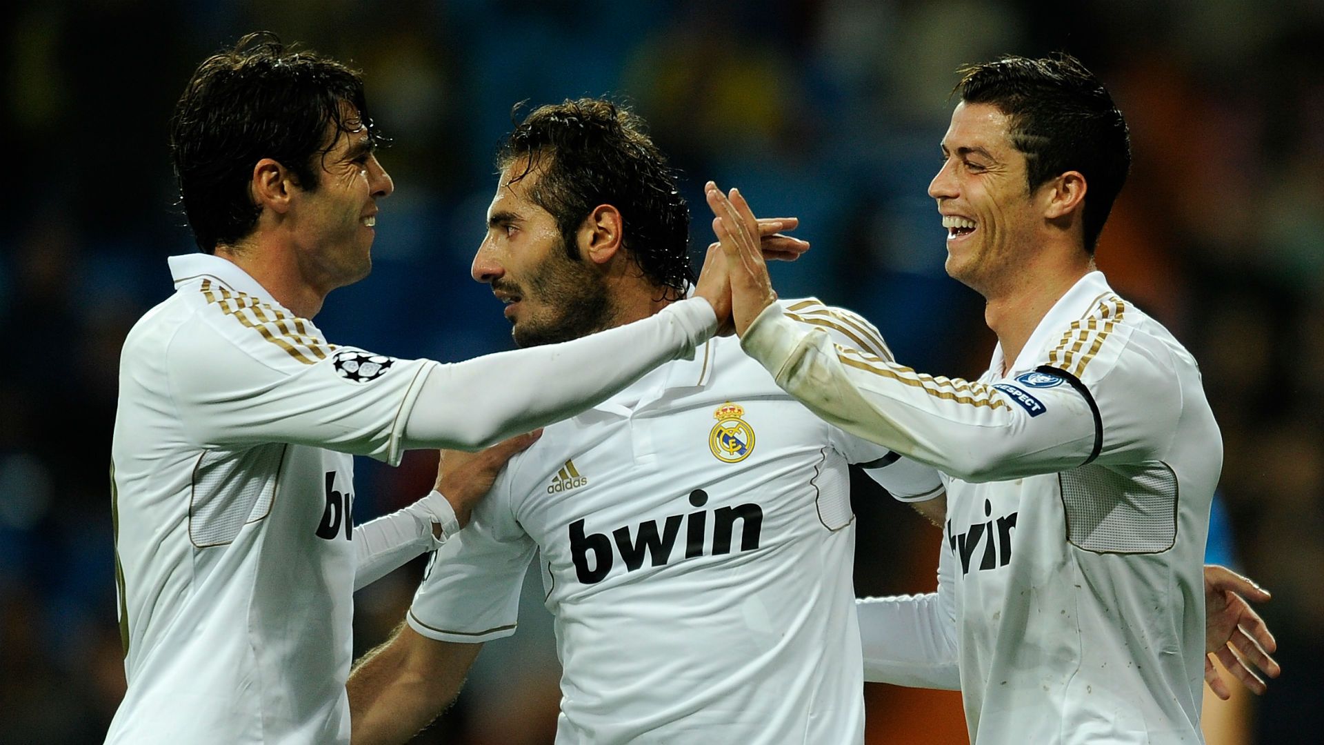 Kaka Hamit Altintop Cristiano Ronaldo