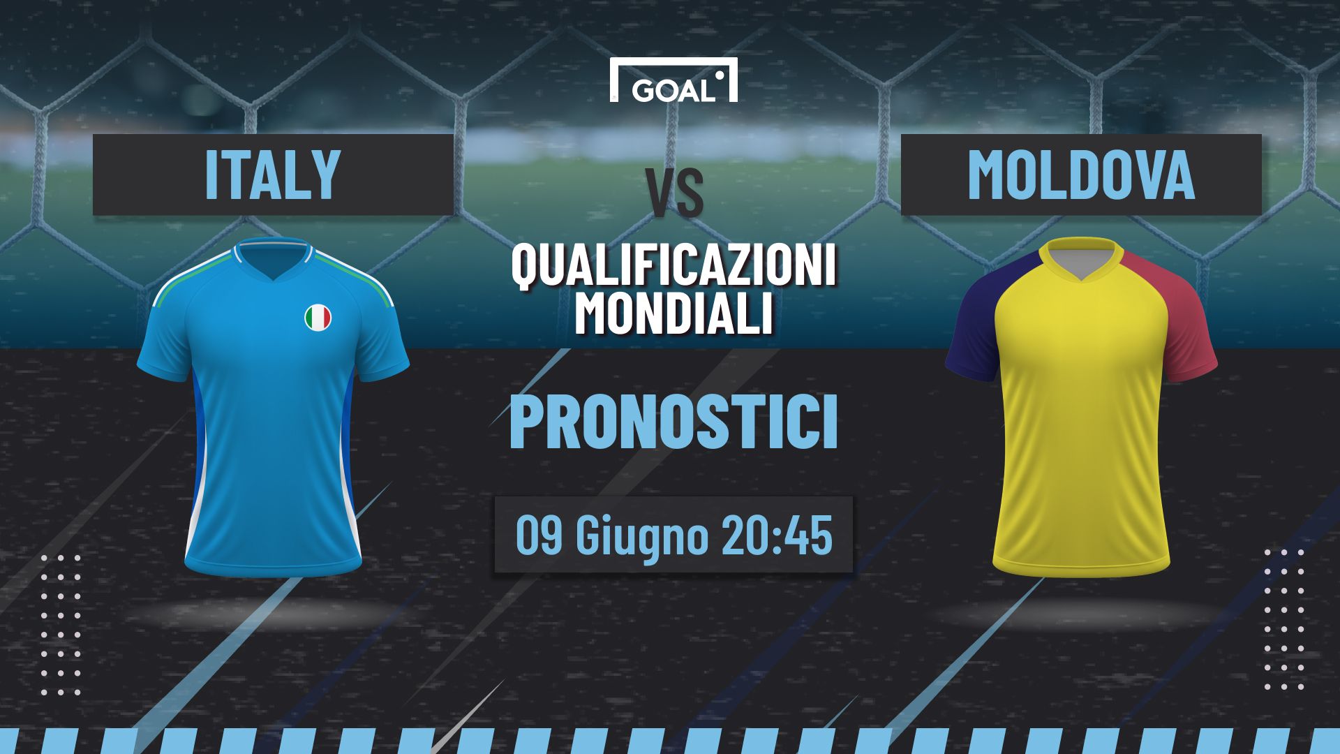 Pronostici Italia - Moldova