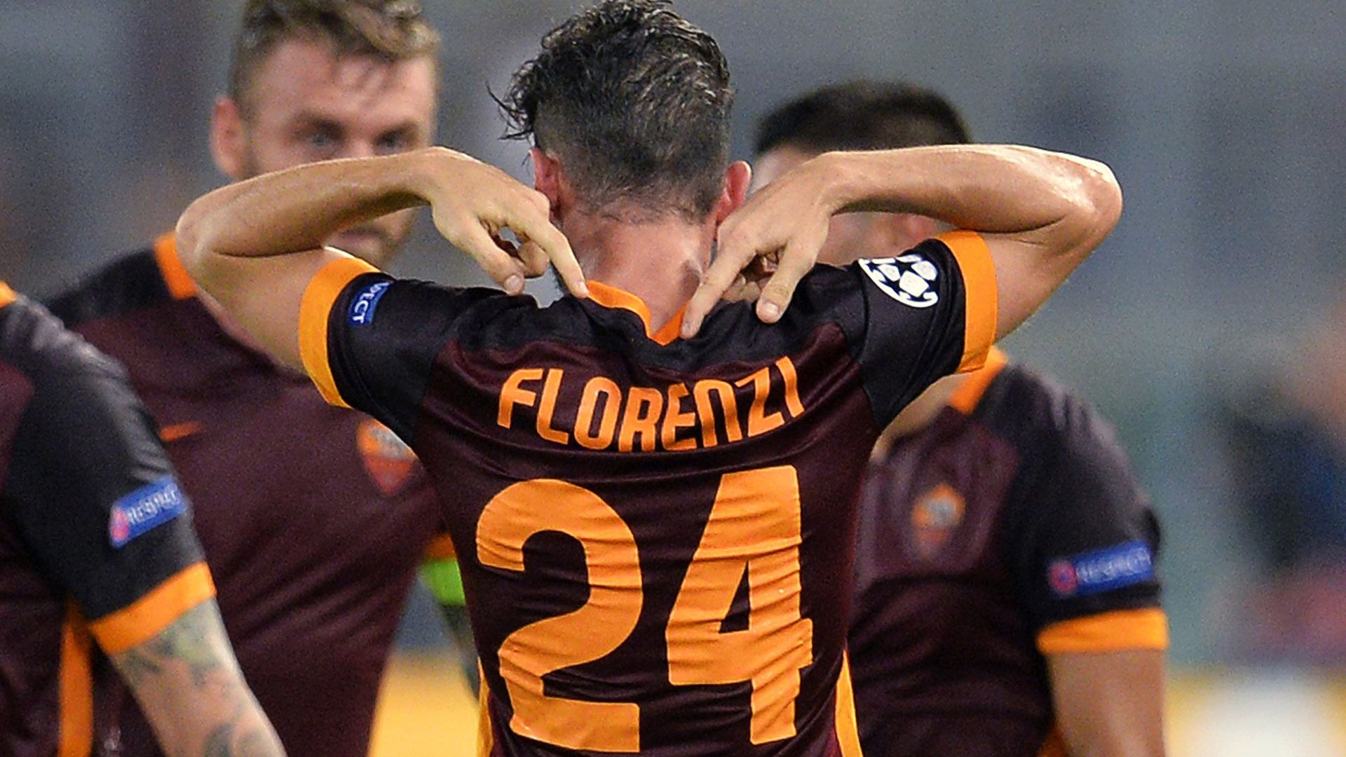Alessandro Florenzi Roma Barcelona Champions League