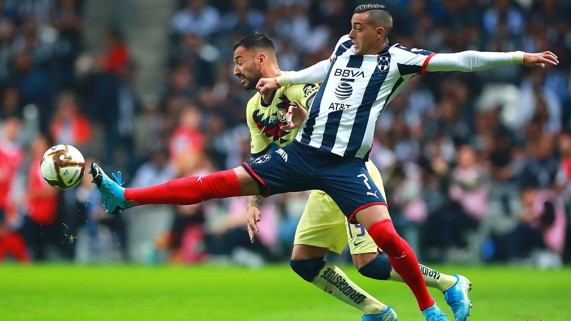 Rogelio Funes Mori Emmanuel Aguilera Monterrey vs América Clausura 2020