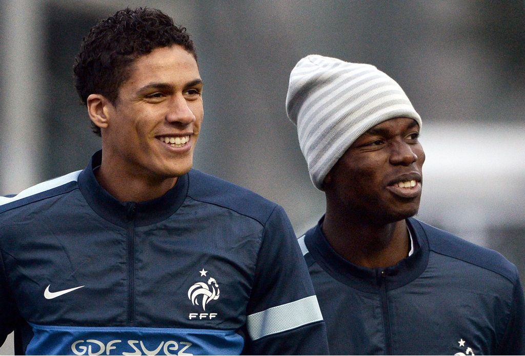 Raphael Varane Paul Pogba