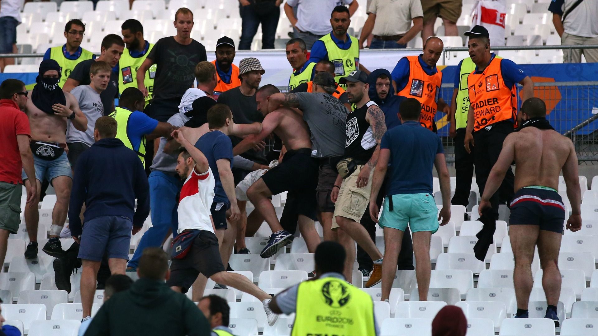 England Russia fans Euro 2016