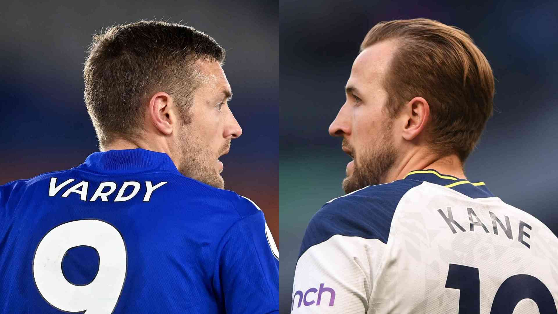 Jamie Vardy Leicester City Harry Kane Tottenham