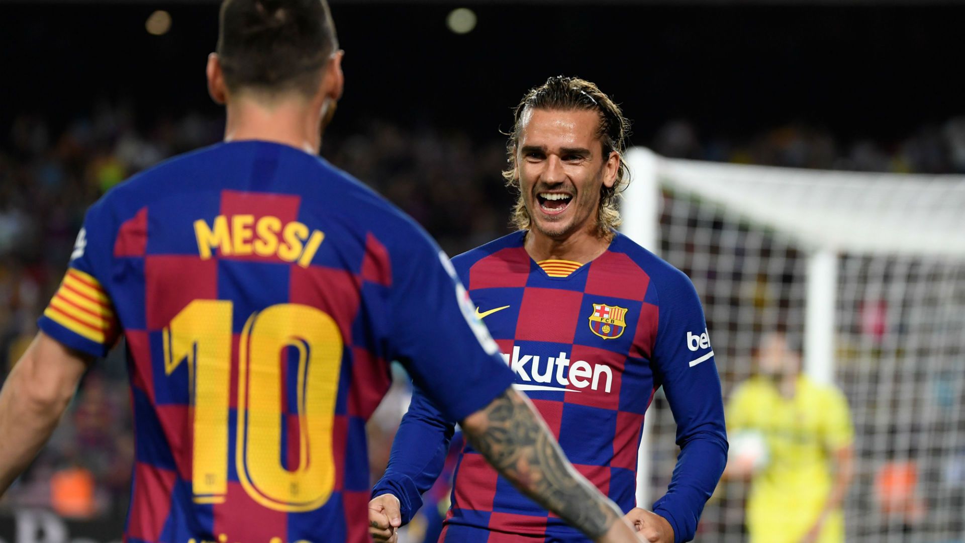 Messi Griezmann Barcelona Villarreal 24092019