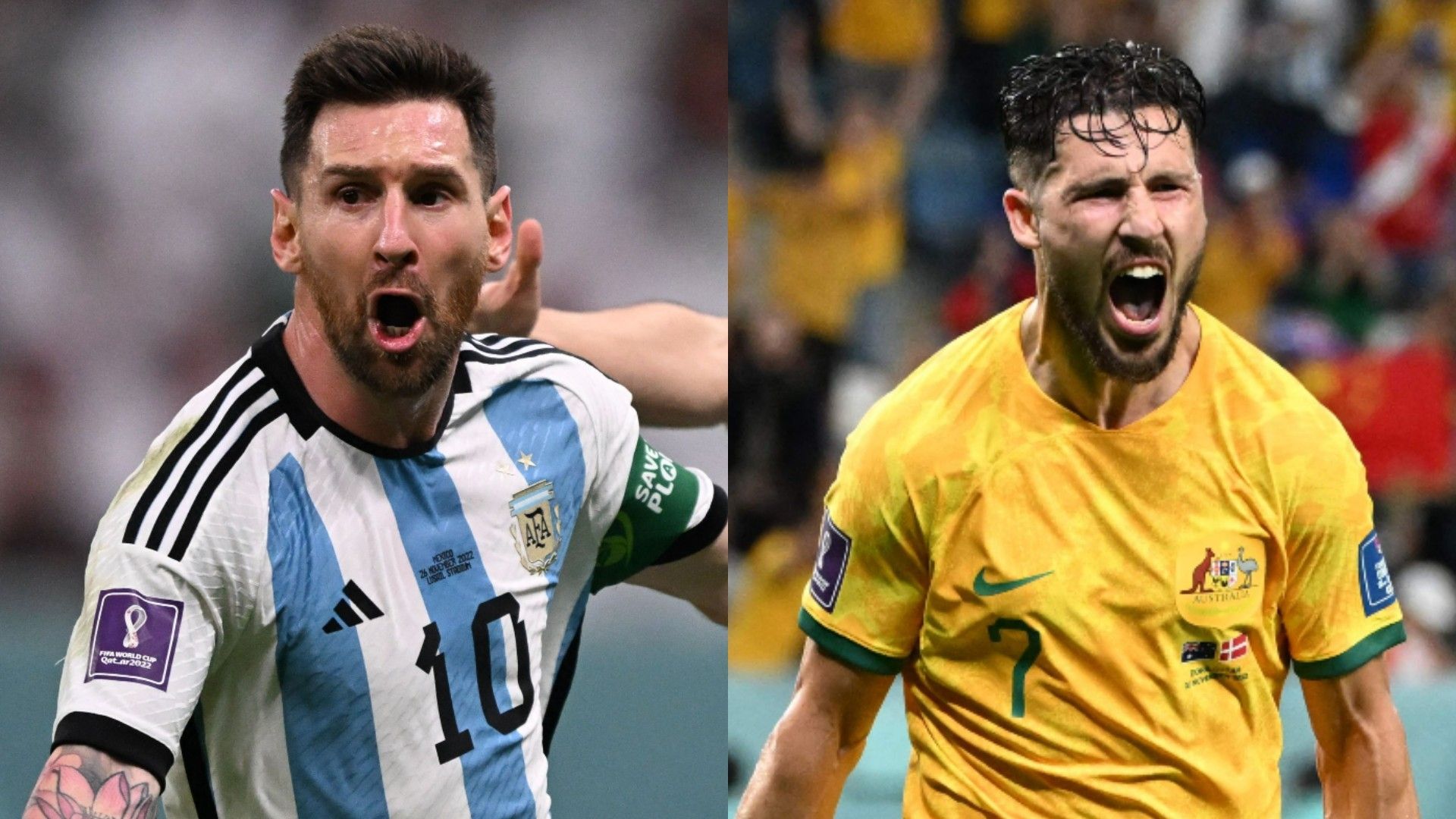 ワールドカップカタール大会 アルゼンチンvsオーストラリアR16チケット50-1 MP_messi_argentina_vs_mathew_l