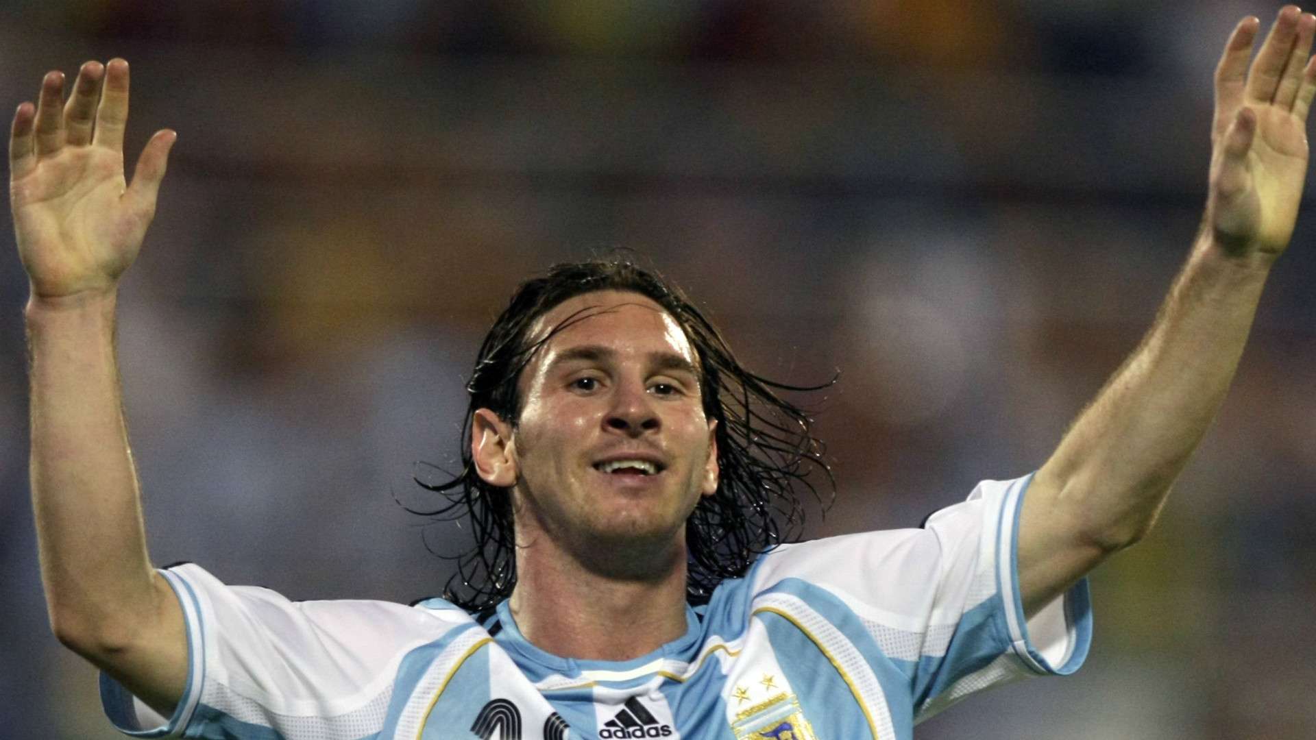 Lionel Messi Venezuela Argentina Eliminatorias 16102007